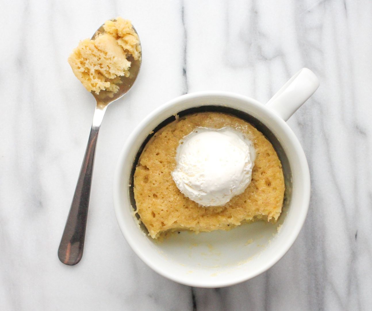 Banana Bread Mug Cake Recipe