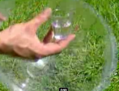 Emergency water from the ground in higher humidity