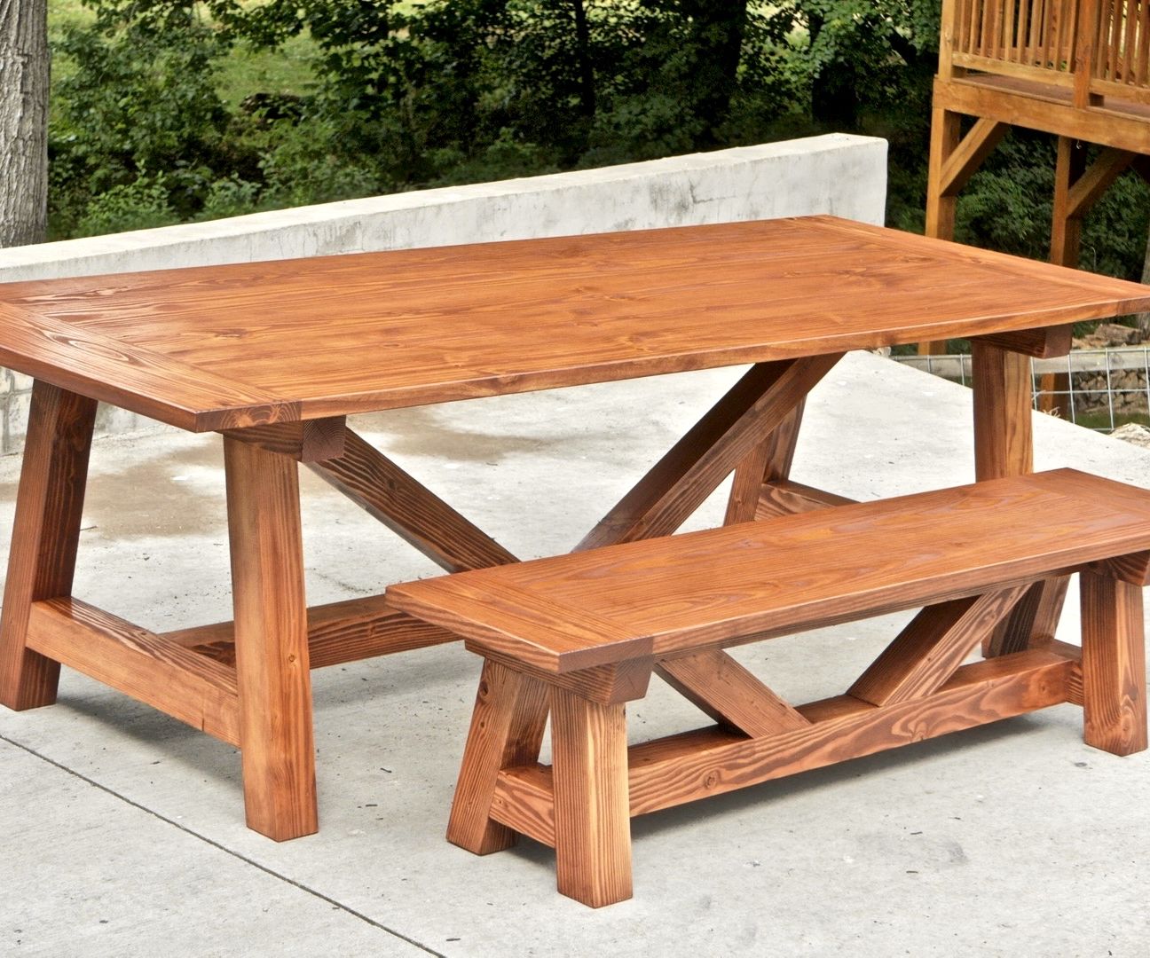 How to Build a Farmhouse Table and Benches for $250 | Woodworking DIY