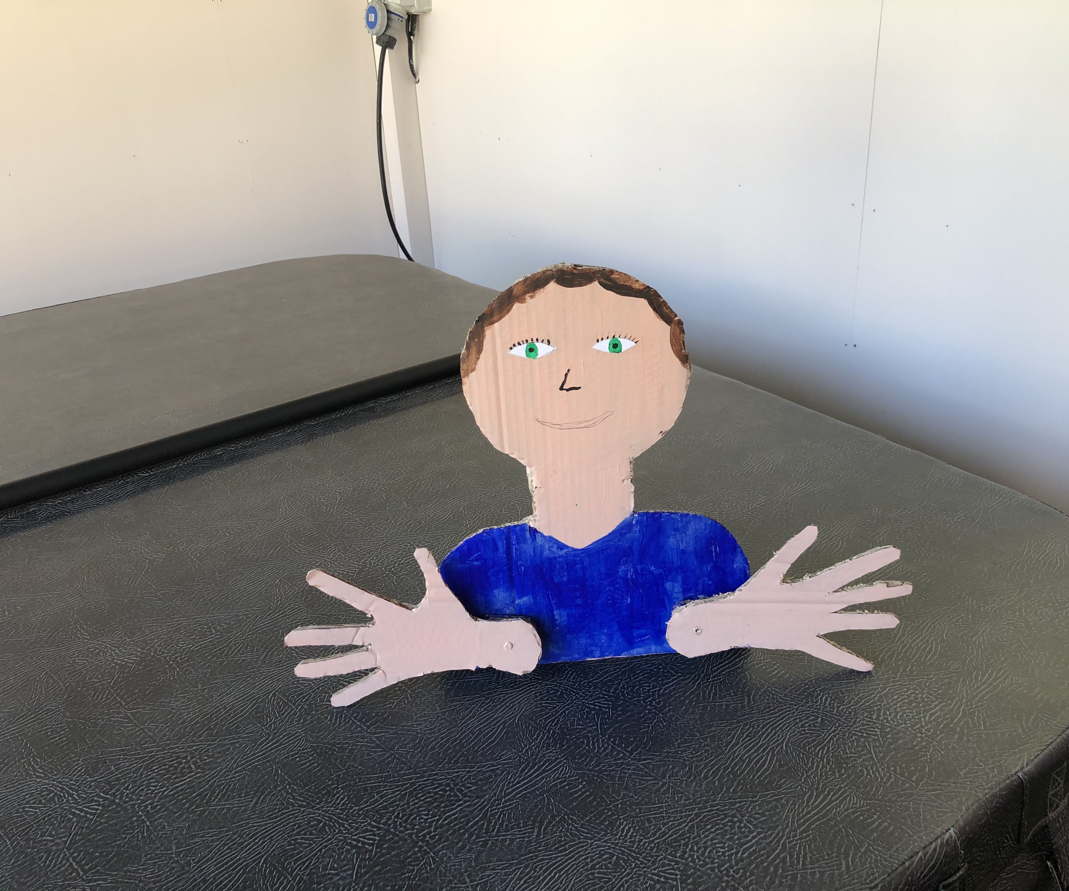 Jazz Hands Mechanism Man!