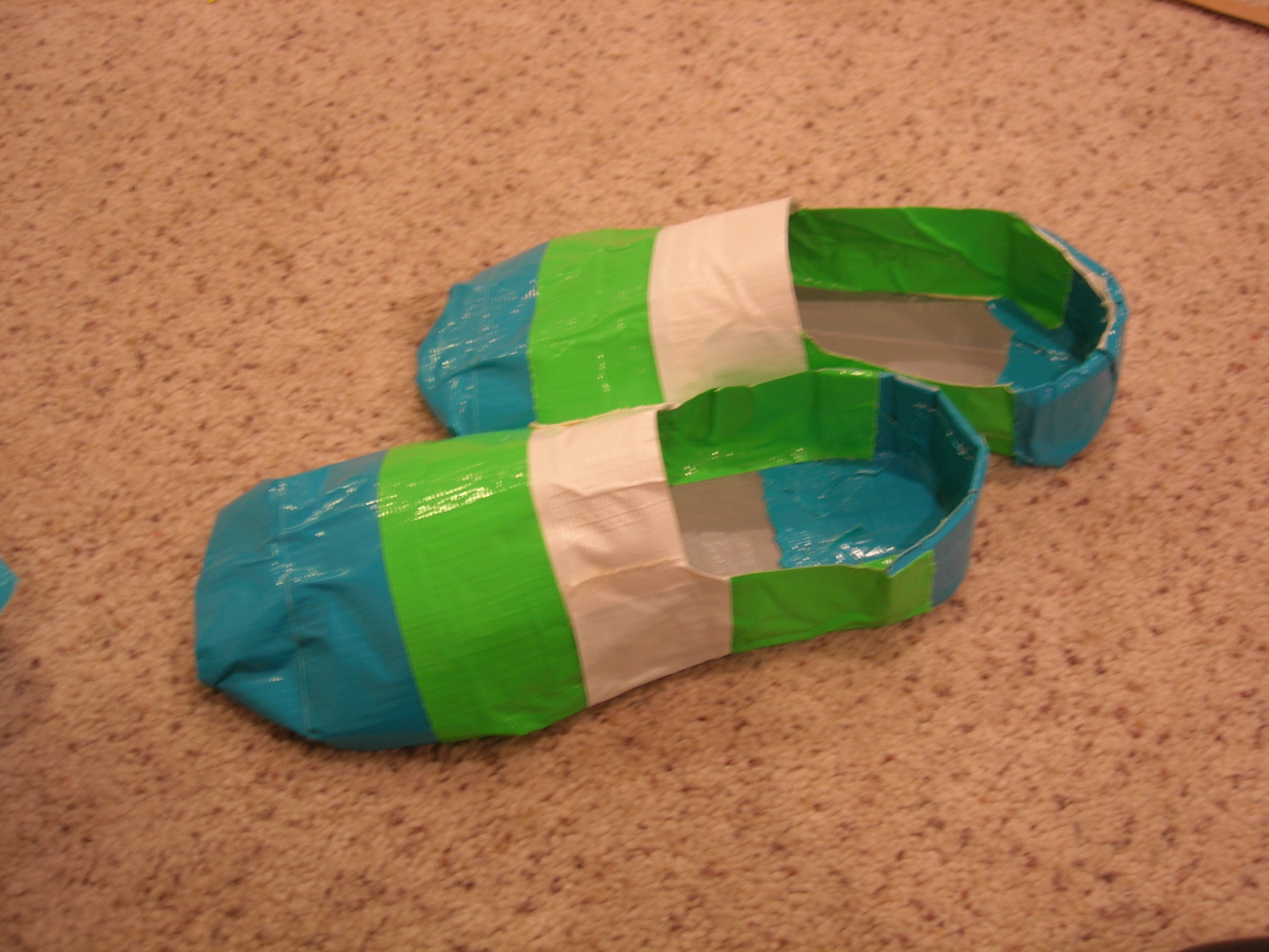 Duct Tape Shoes