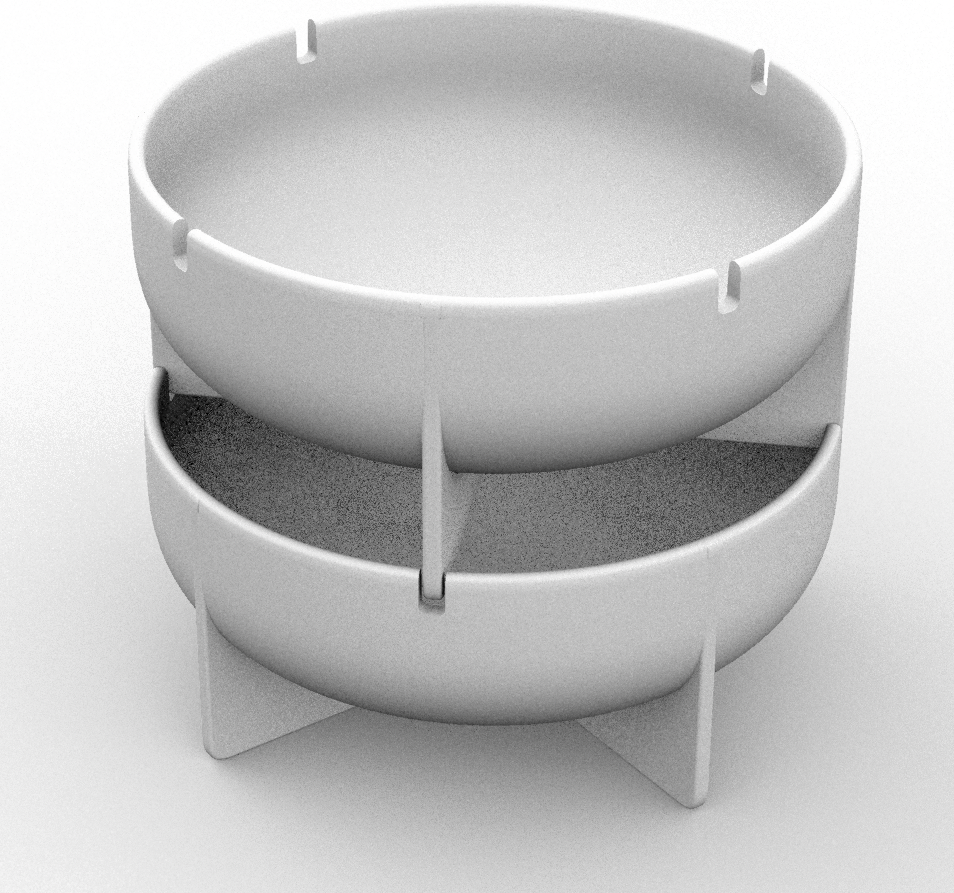 Grasshopper/Rhino - Stacking Bowls