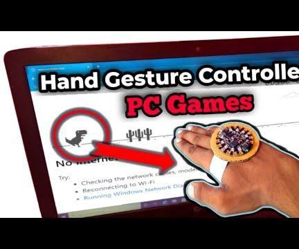Hand Gesture Controlled Chrome Dinosaur Gadget / How to Make This / #smartcreativity