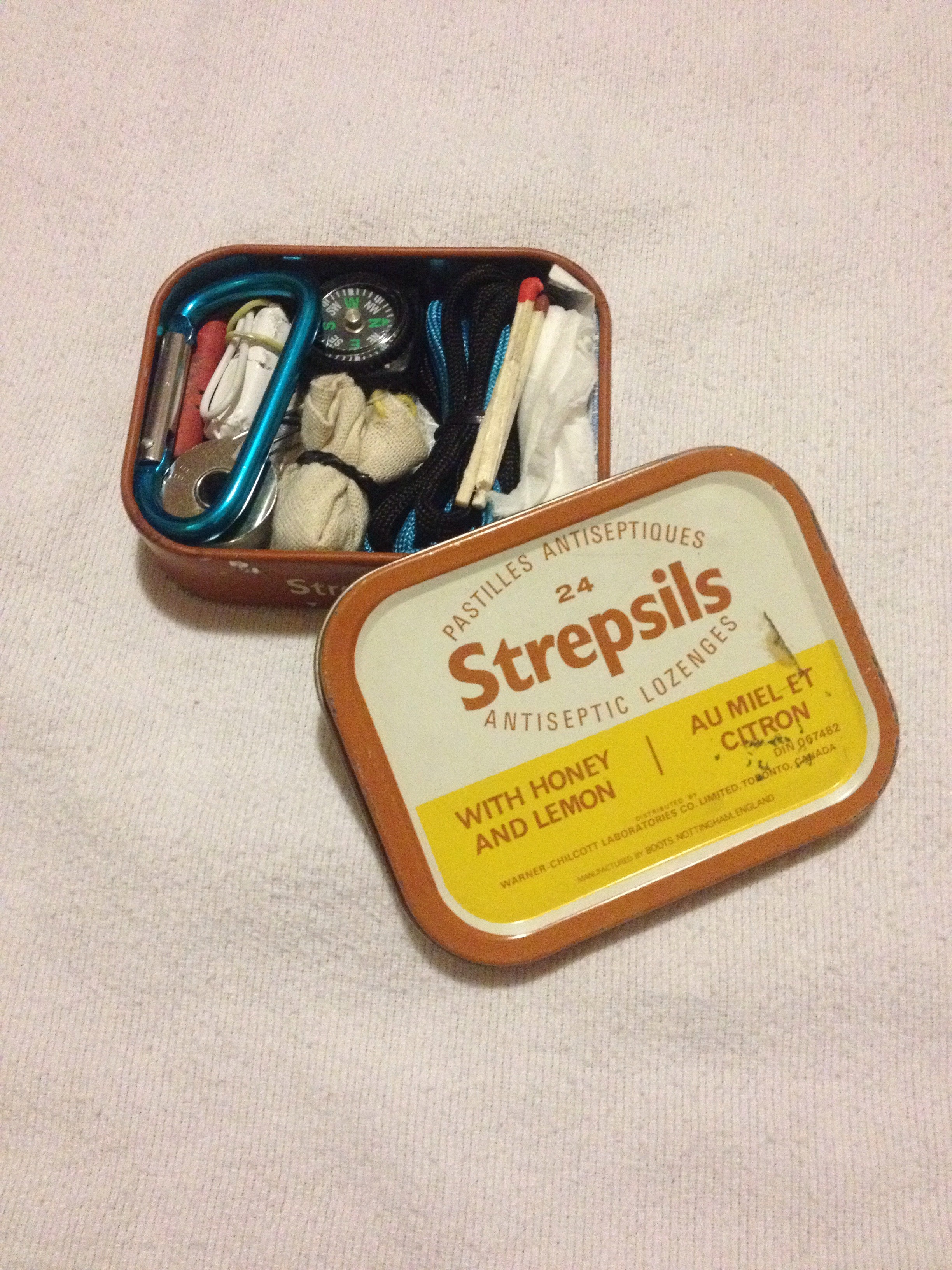 Strepsils Survival Kit