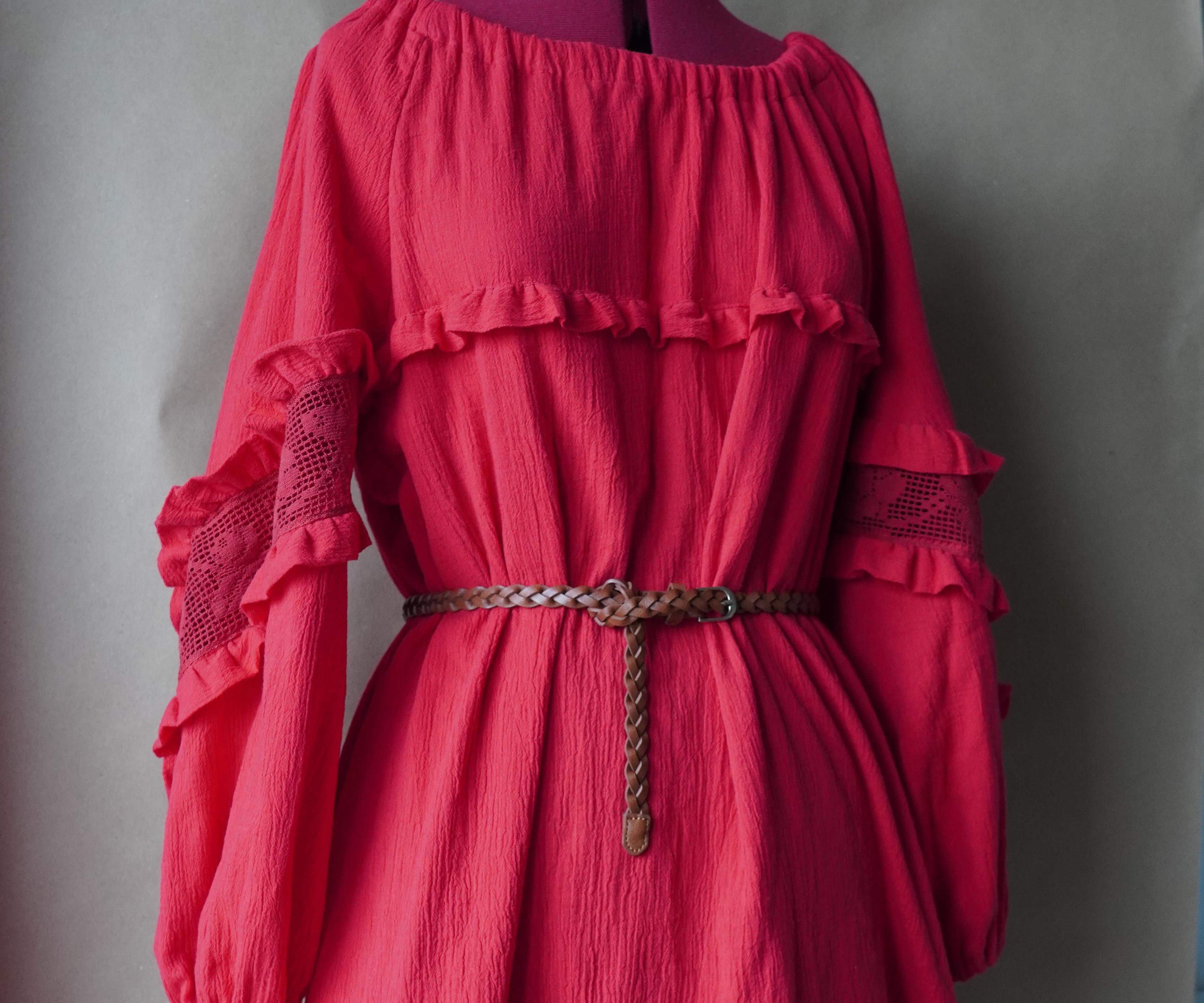 DIY Ruffle Dress