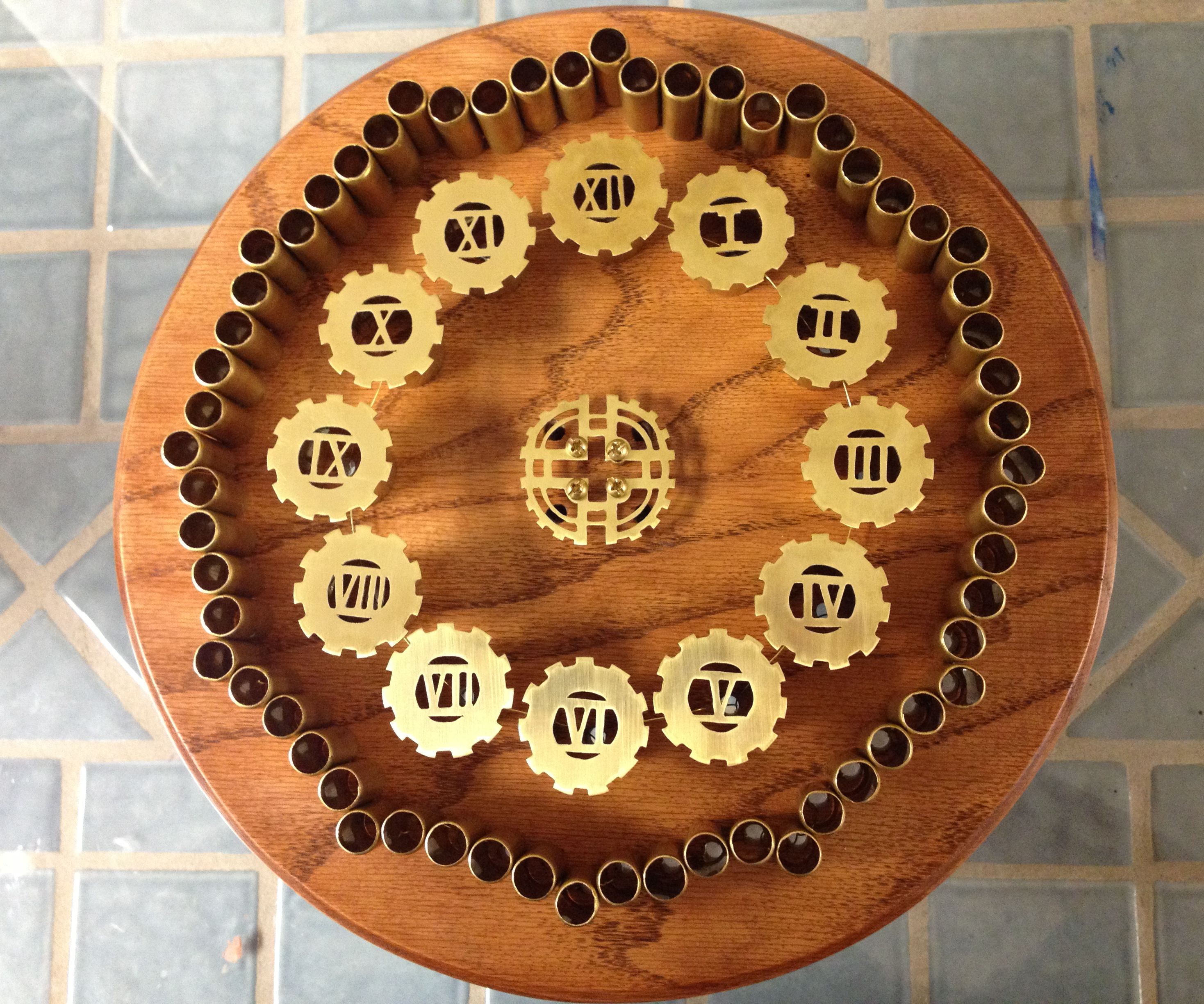 Steampunk LED Clock