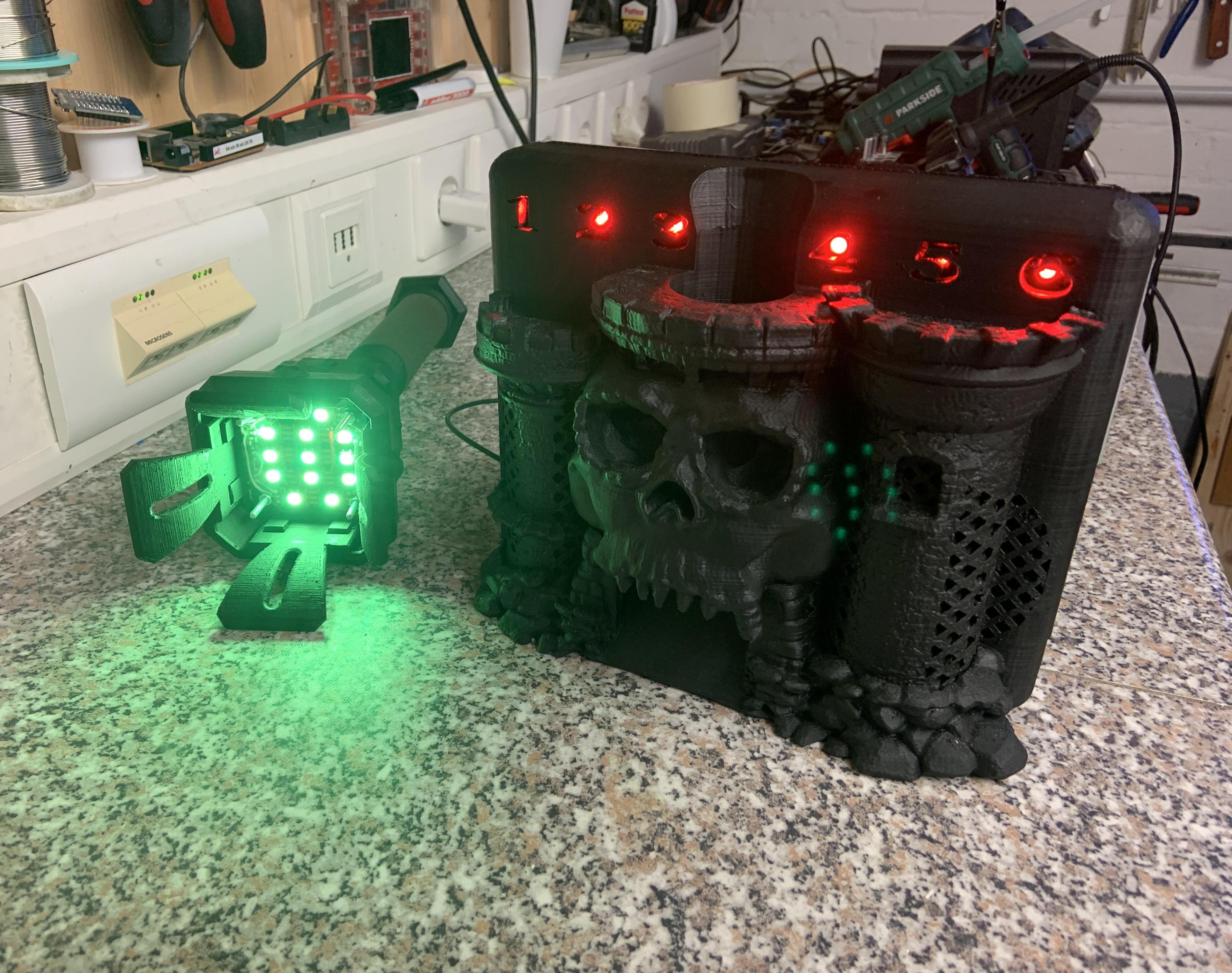 DM Sound Board/Dice Tower