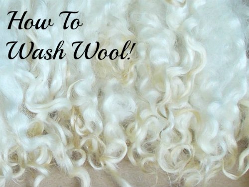 How to Wash Wool & Fiber...without felting it!
