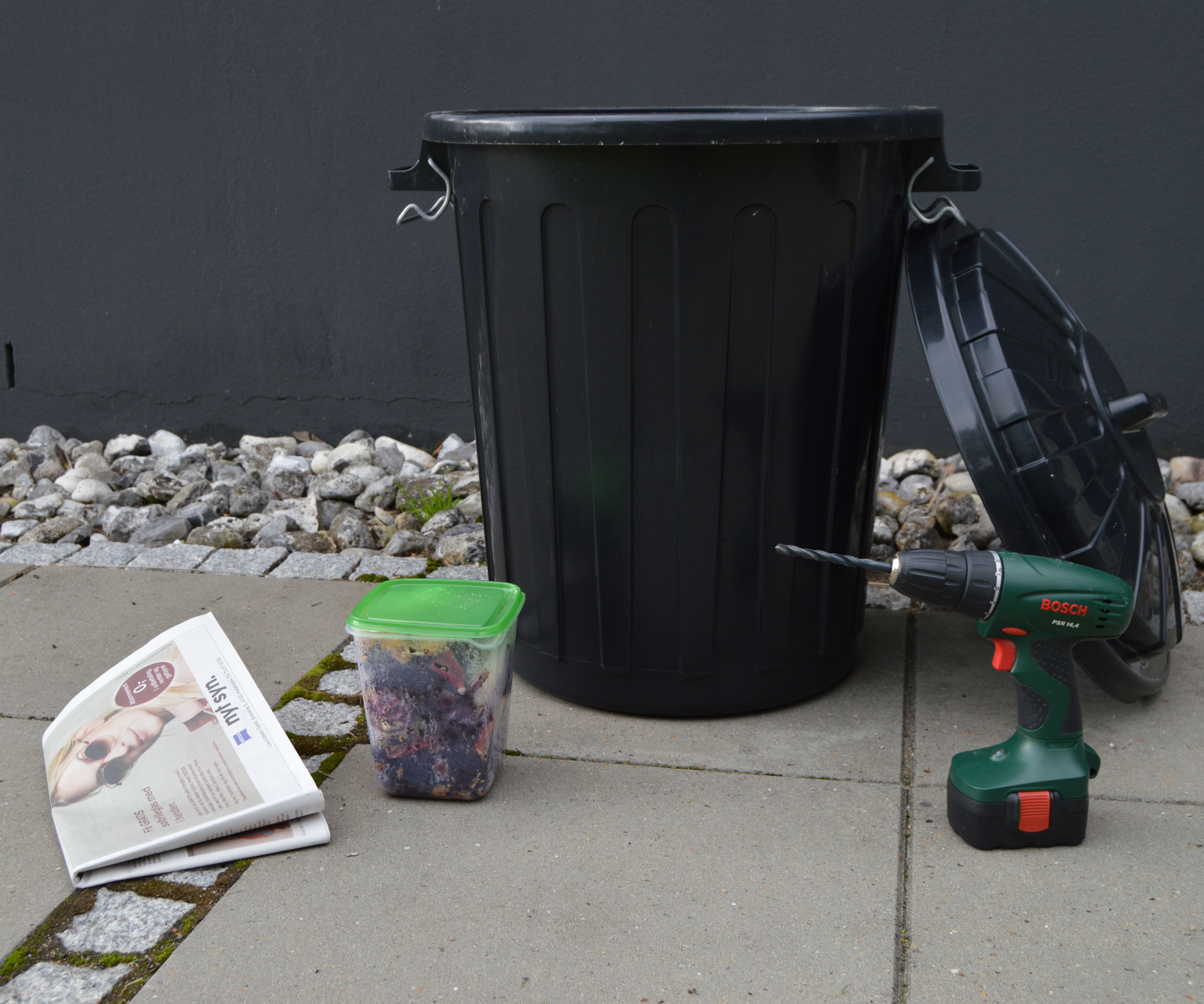 DIY Compost Recycling Bin