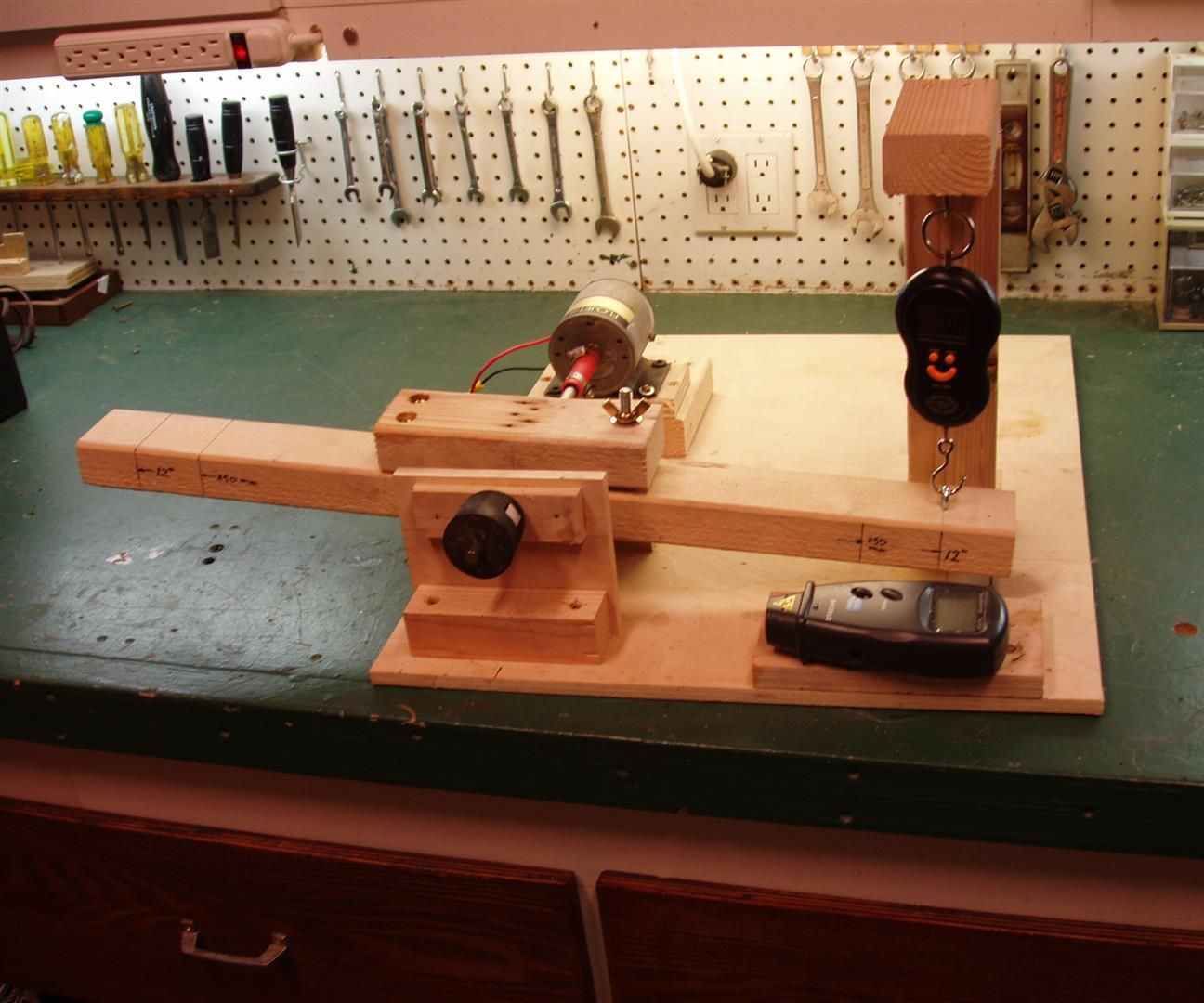Bench top dynomometer