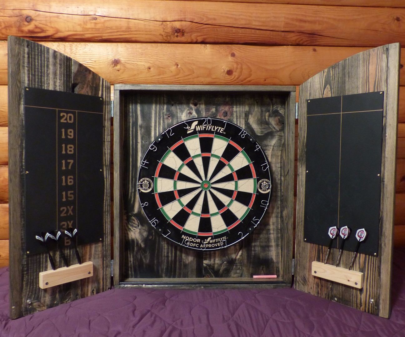 Dartboard Cabinet From Pallets