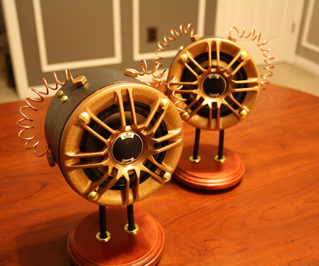 Steampunk Speakers