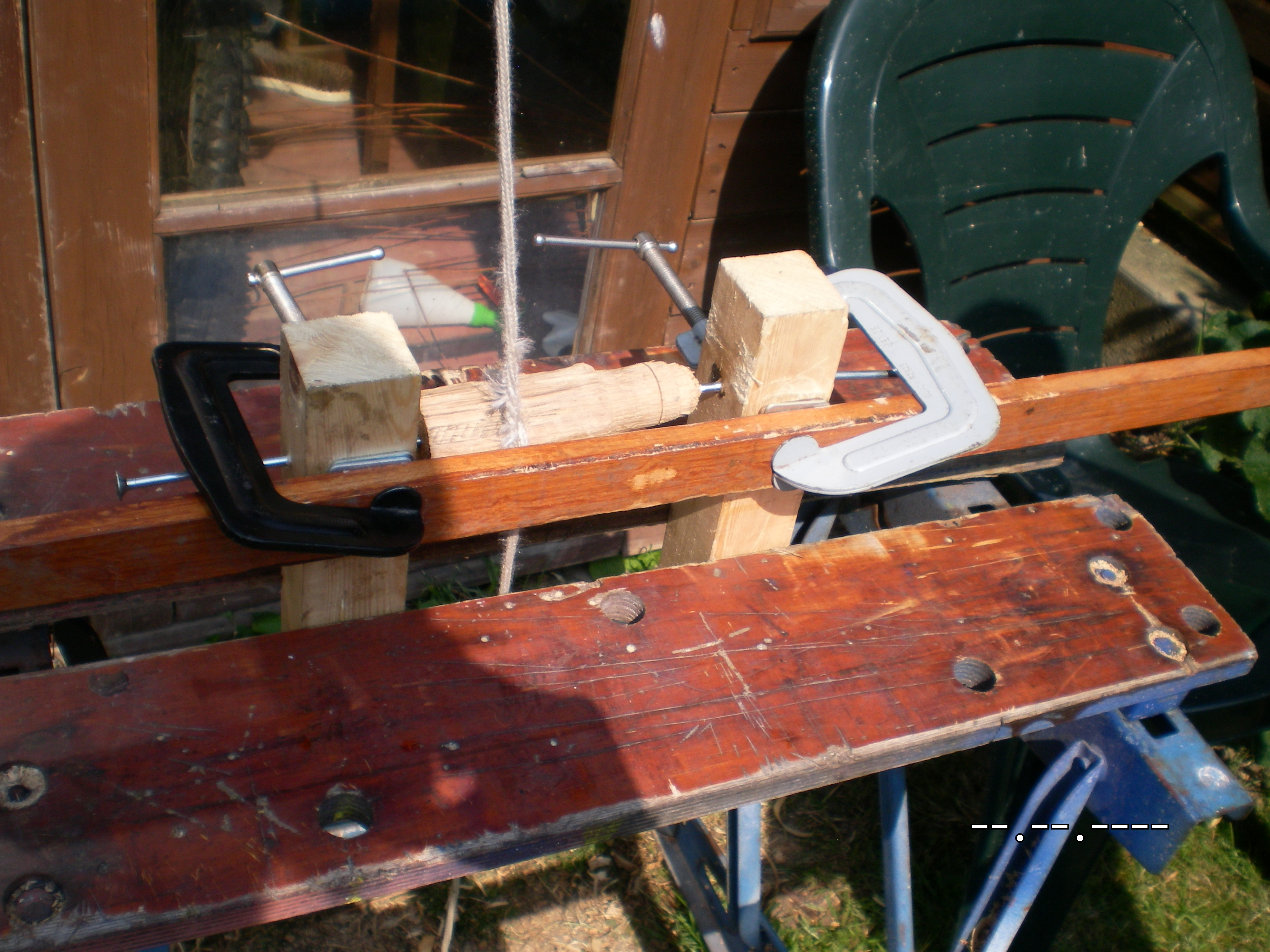 Pole/Treadle Lathe