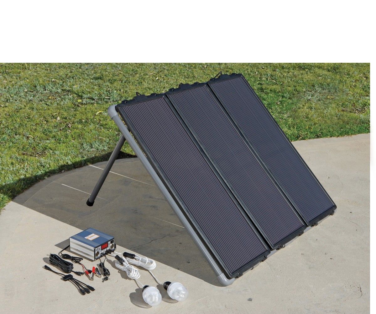 Assembling my Harbor Freight 45 Watt Solar Panel Kit - No Tools needed!