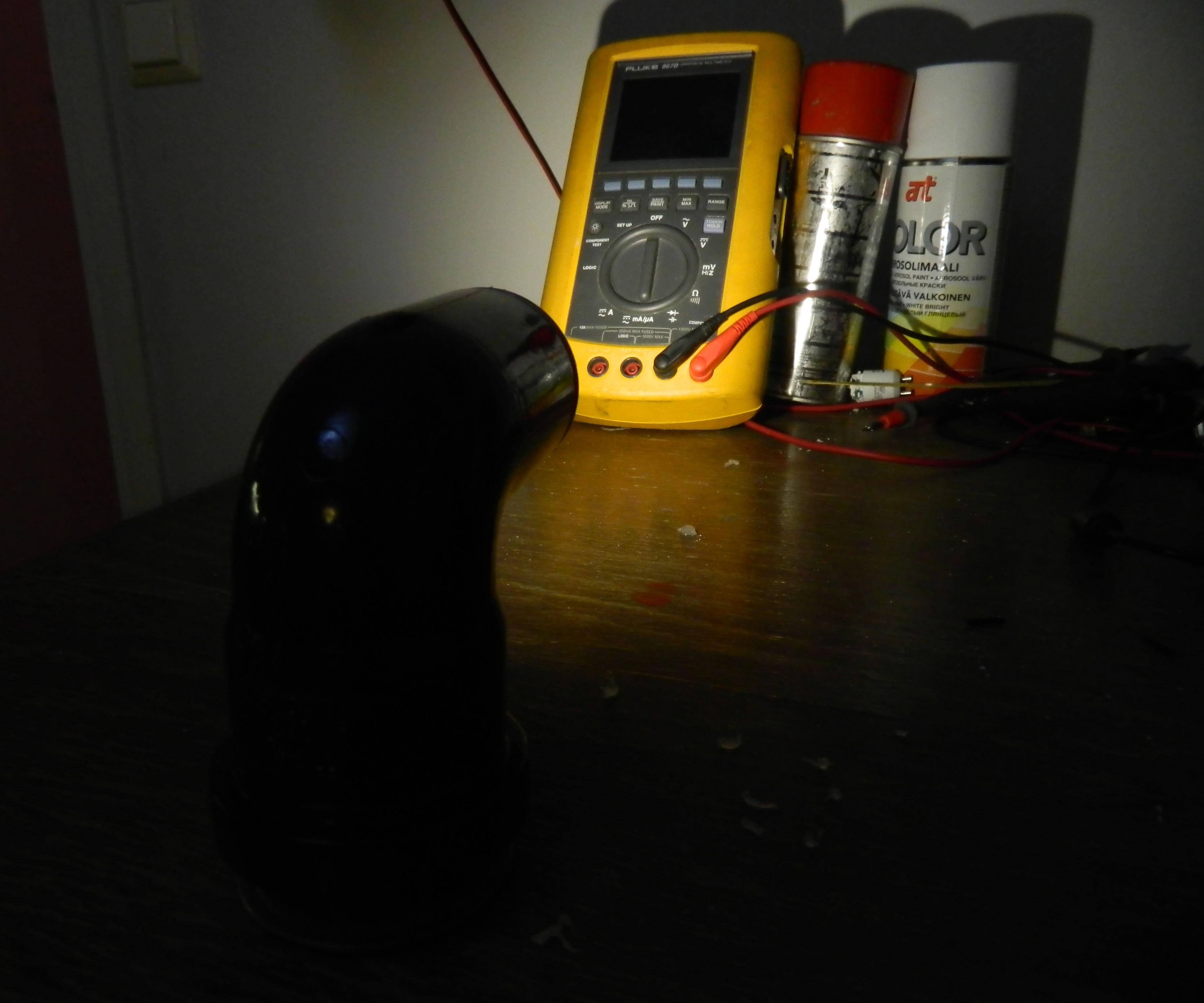 DIY waterproof flashlight