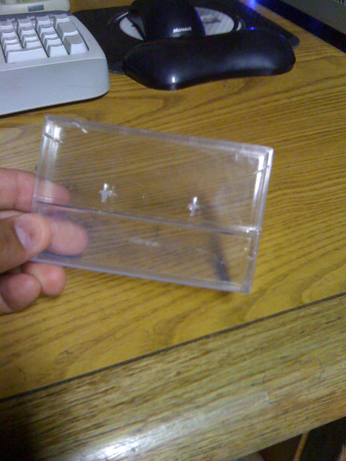 iPhone Stand from cassette tape case