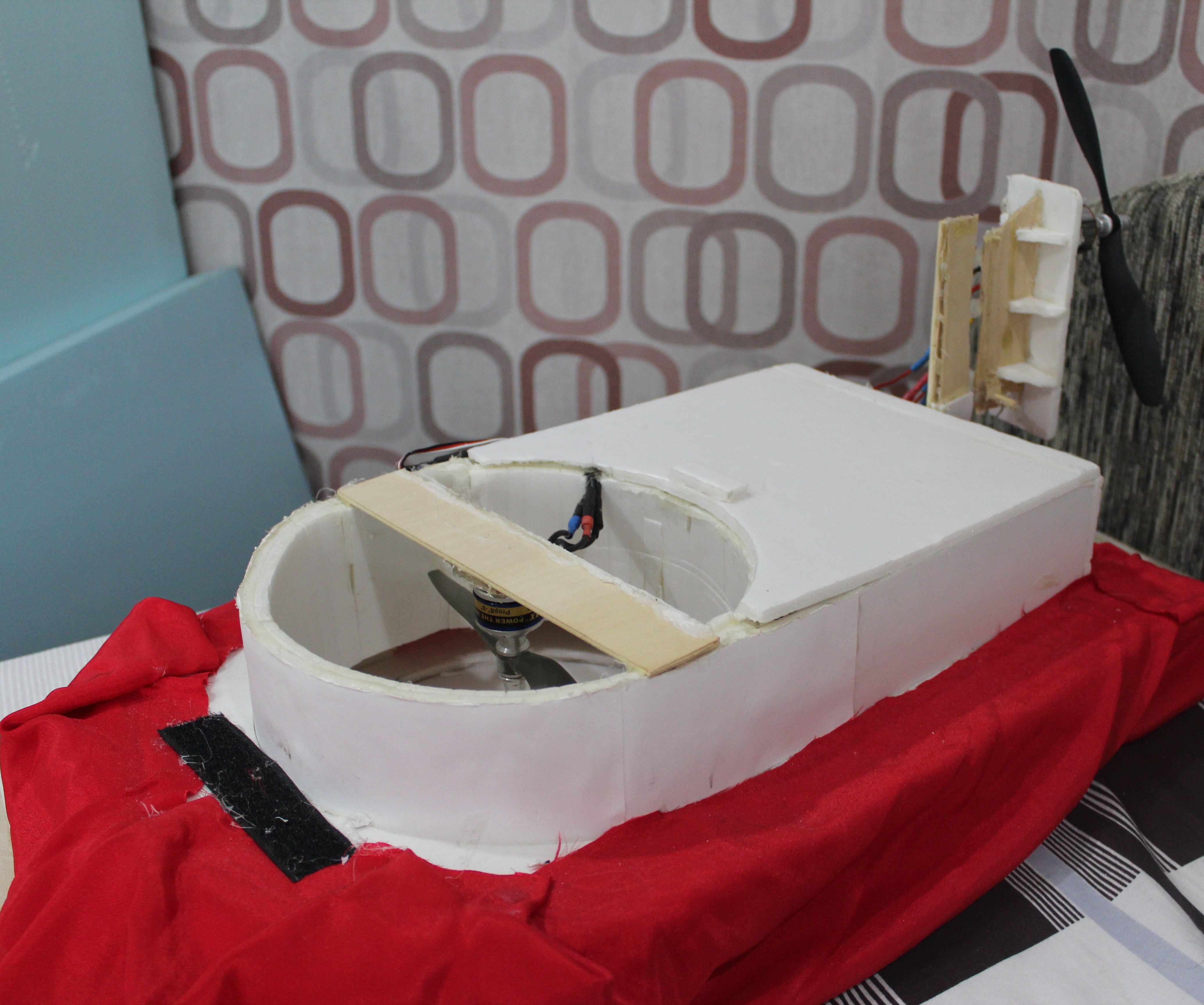 RC Thrust Vectoring Hovercraft (used in Jet Fighters)