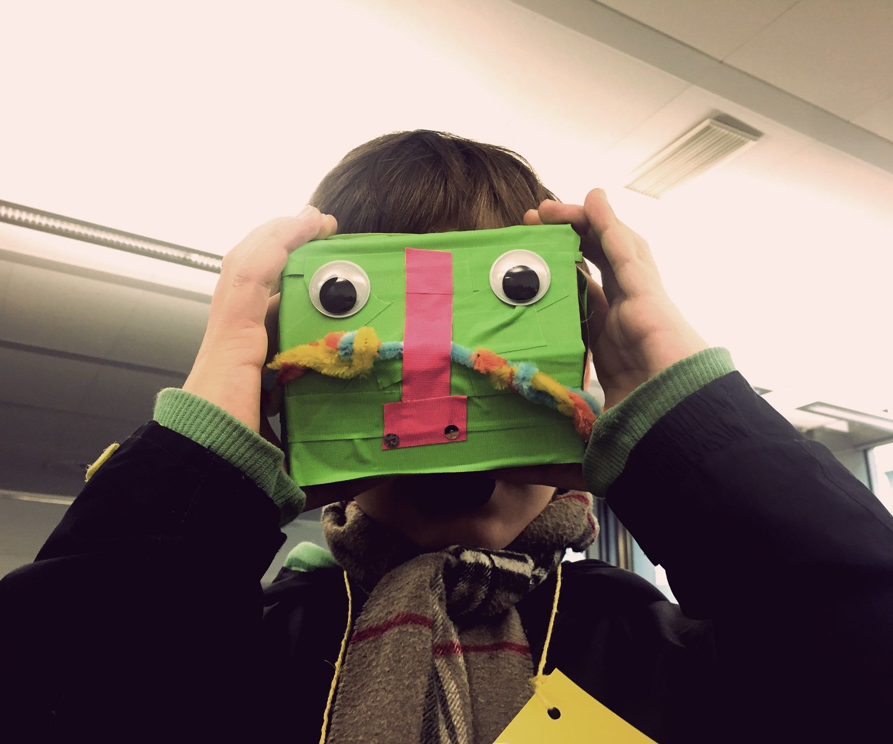 How to make cardboard glasses for 360 videos