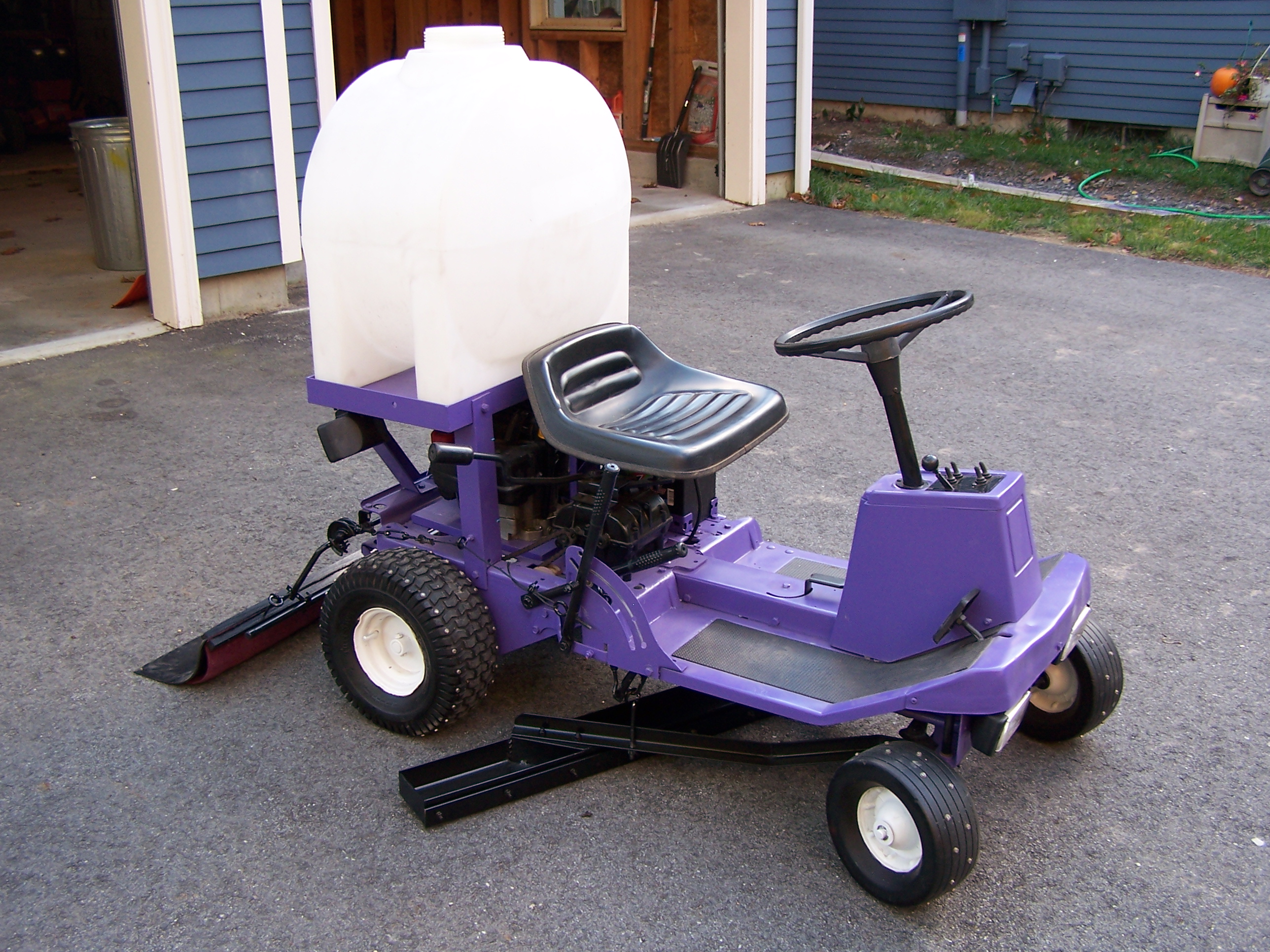 Redneck Backyard Zamboni Ice Resurfacer