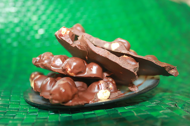 Chocolate-Hazelnut Brittle