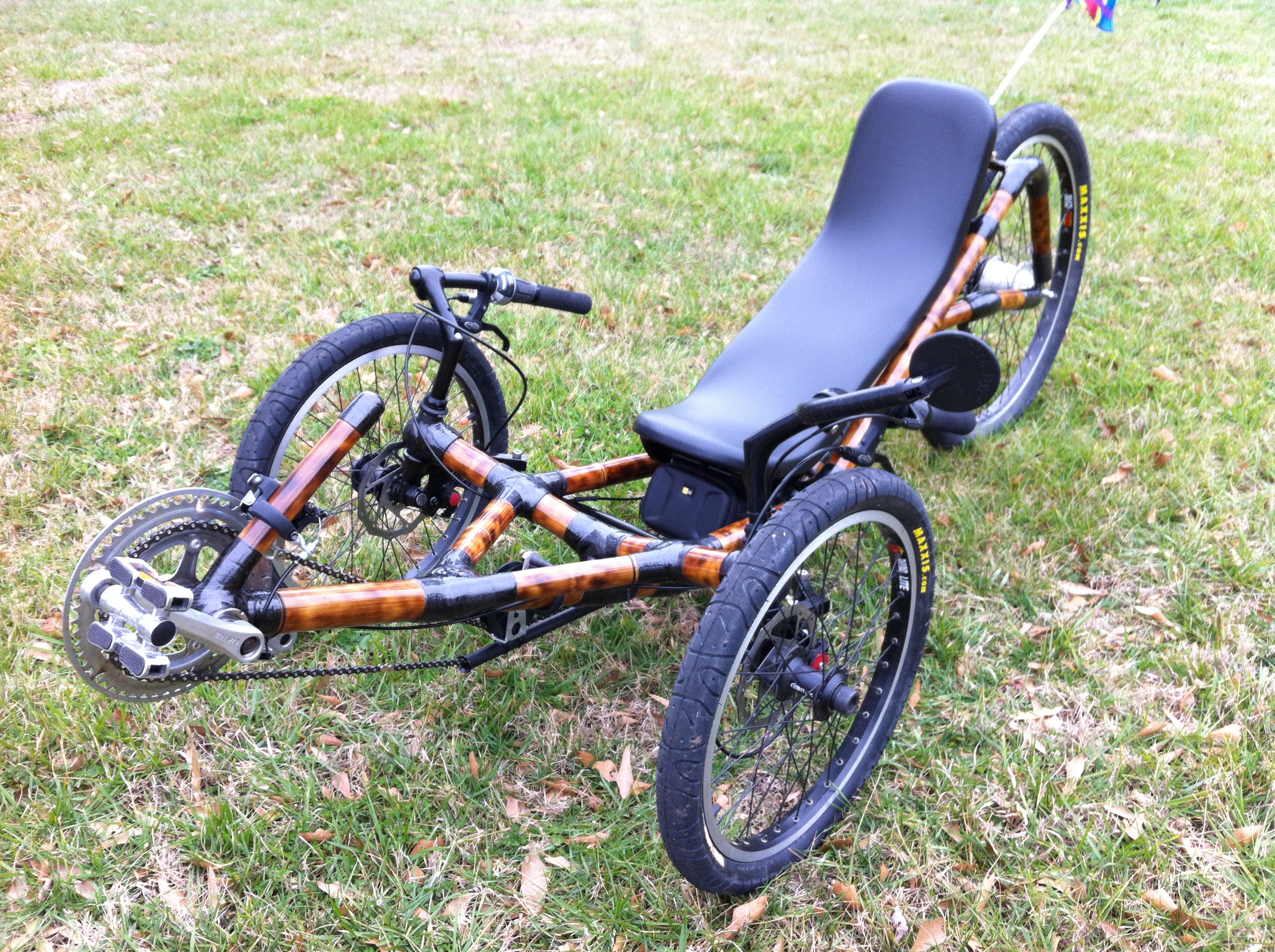 Building a Recumbent Bamboo Trike Frame