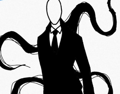 Slender Man Drawing