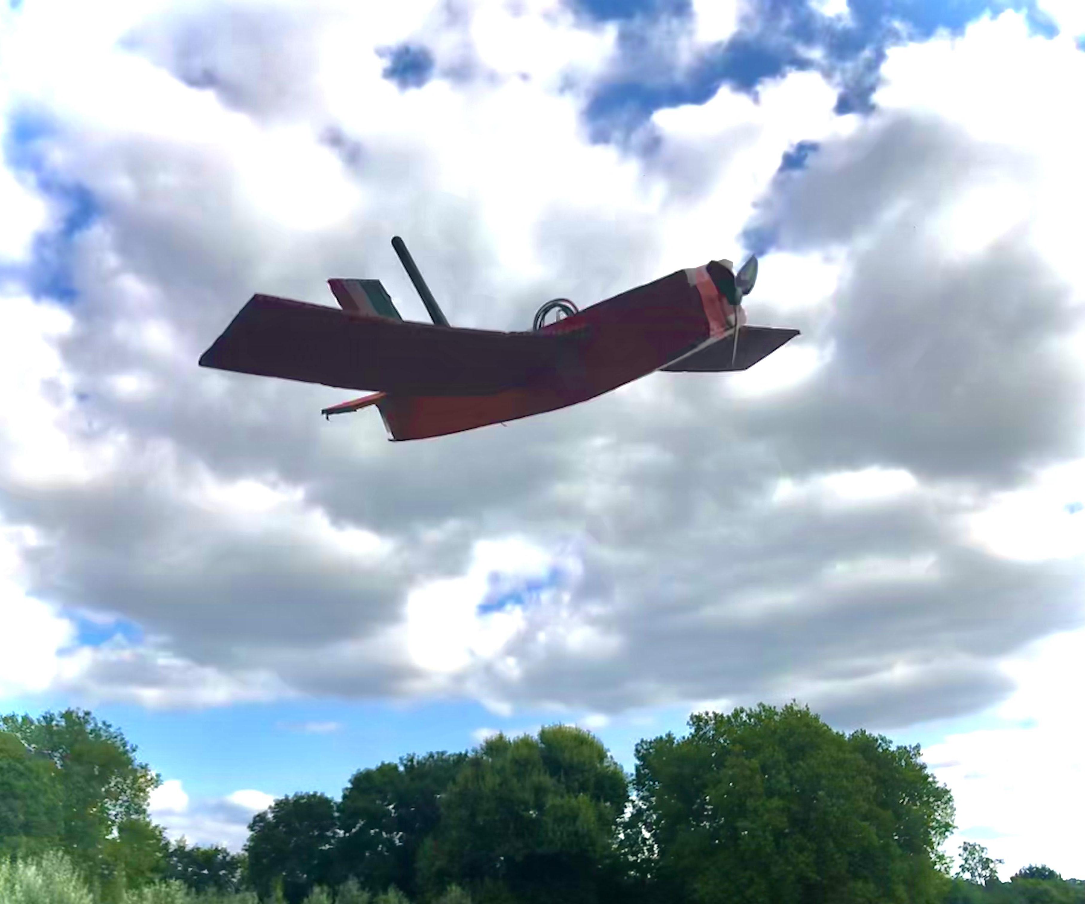 RC Arduino Rubber Band Glider