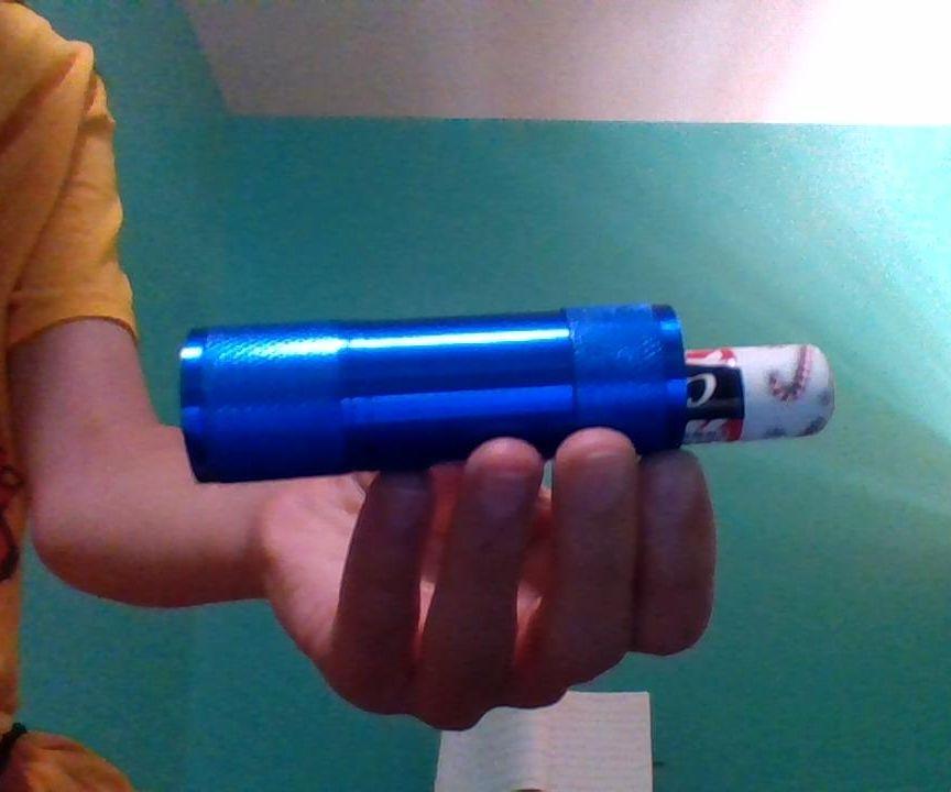 Simple Flashlight Hiding Place