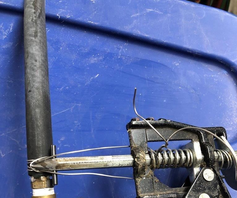 Wire Clamp Tool From Calk Gun