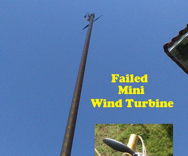 Failed - Mini Wind Turbine