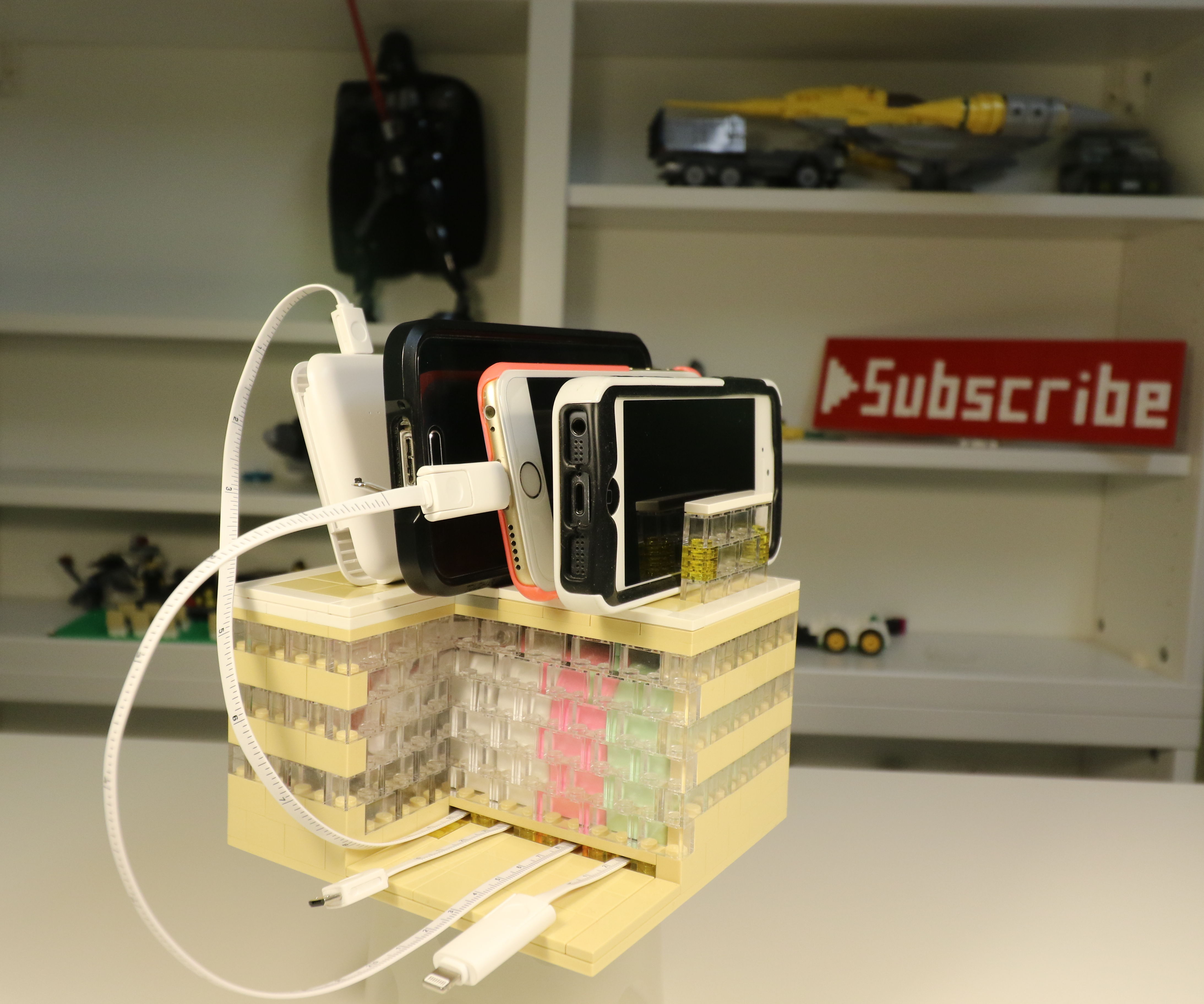 Lego Retractable Charging Station Ver. 2
