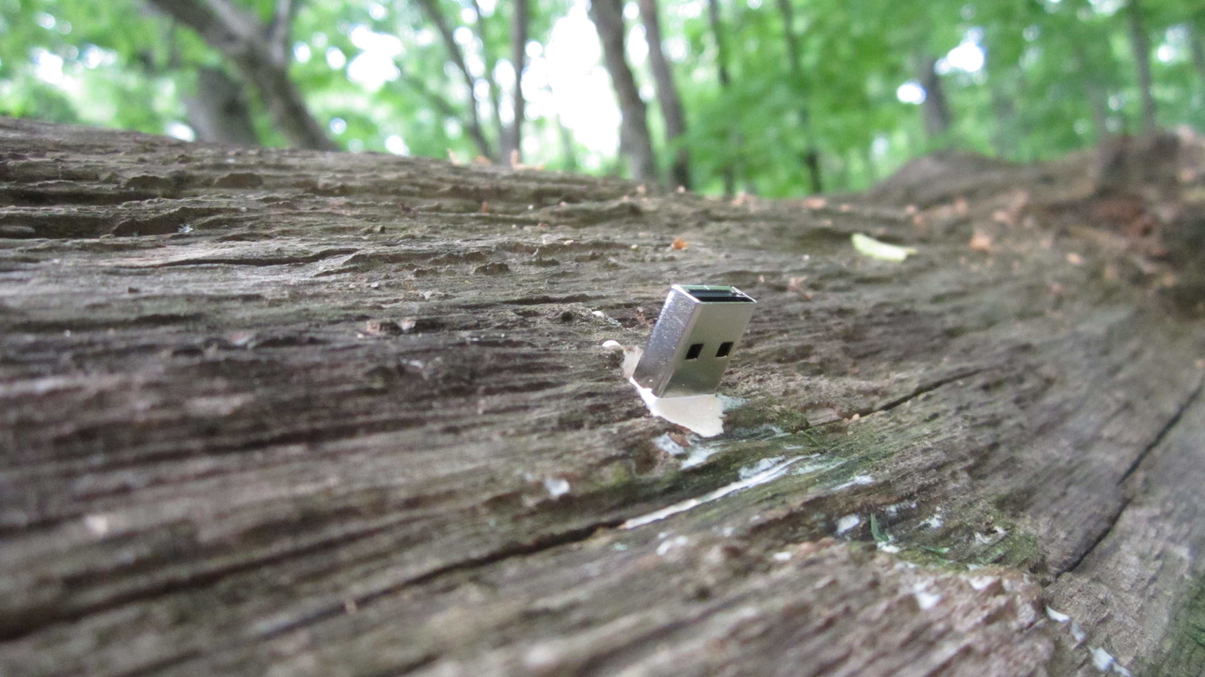 Create a USB Dead Drop in Nature