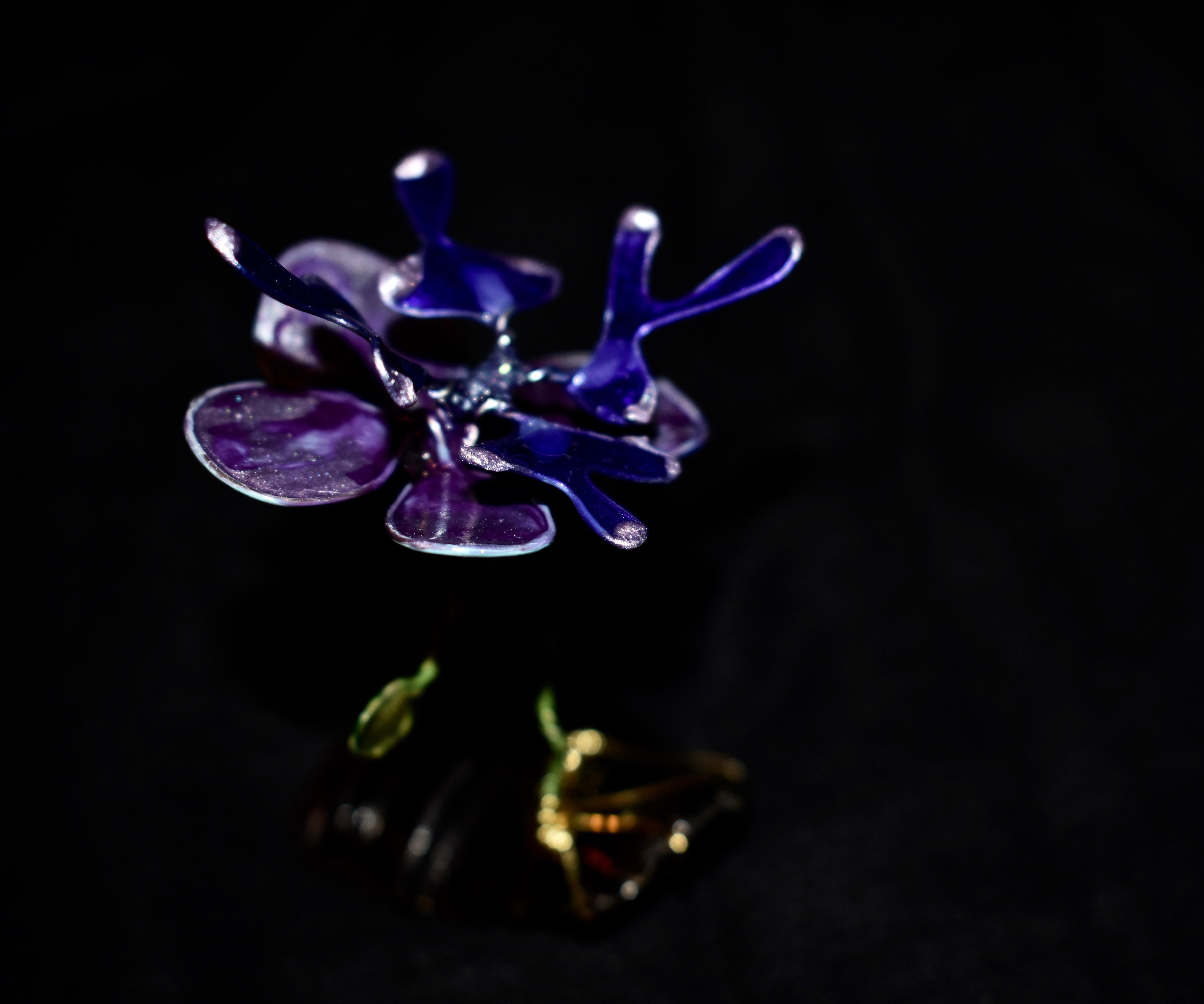 Painted 3-D Flowers