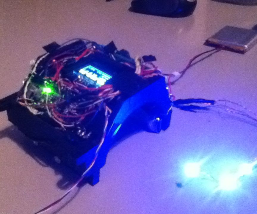 Real Pipboy / IronMan : Wearable Heater + Runner Utility Light