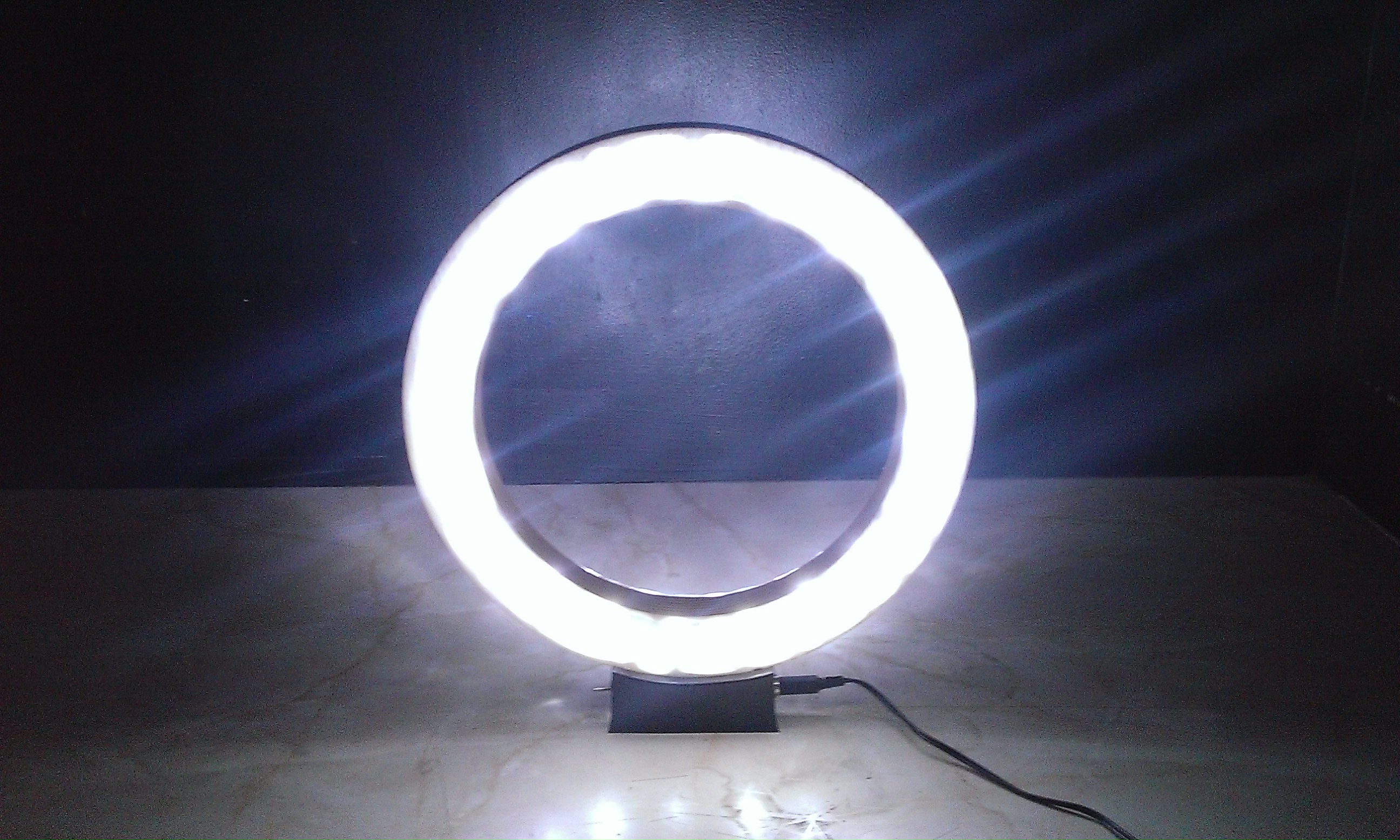 How to Make the Ring Lamp