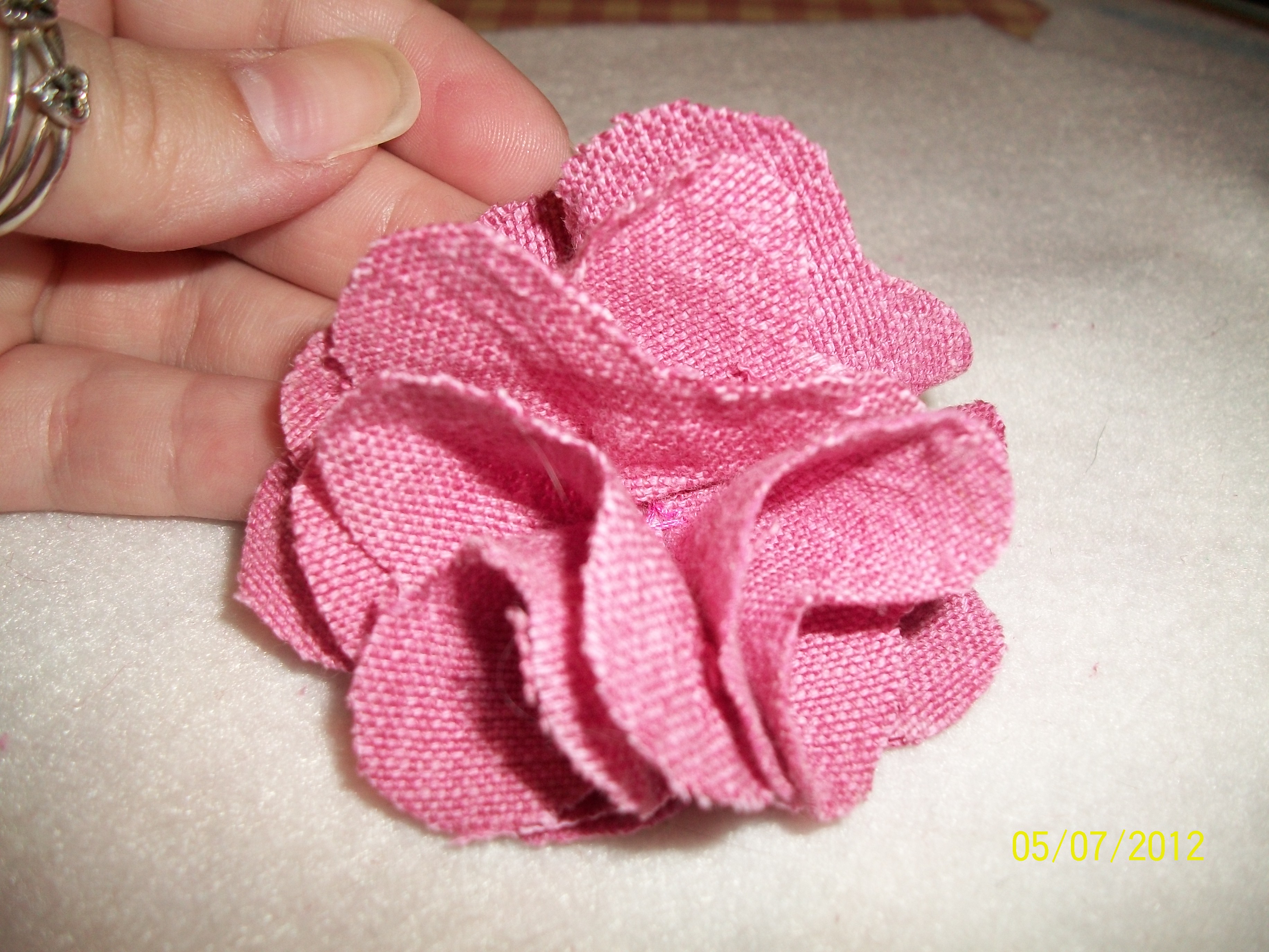 Fabric Flower