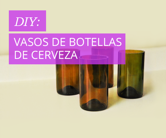 Vasos de botella de cerveza
