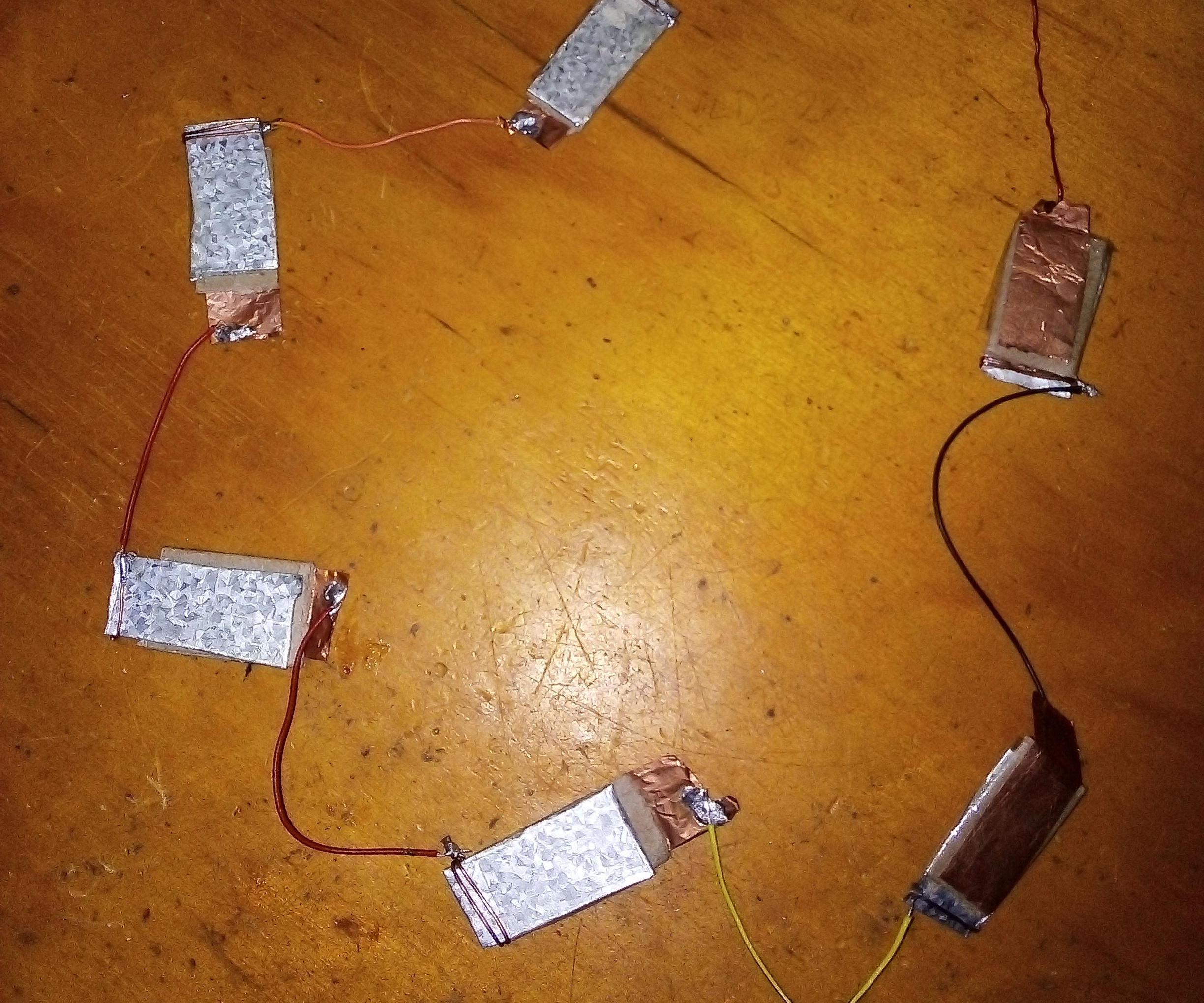 Lemon Juice Battery
