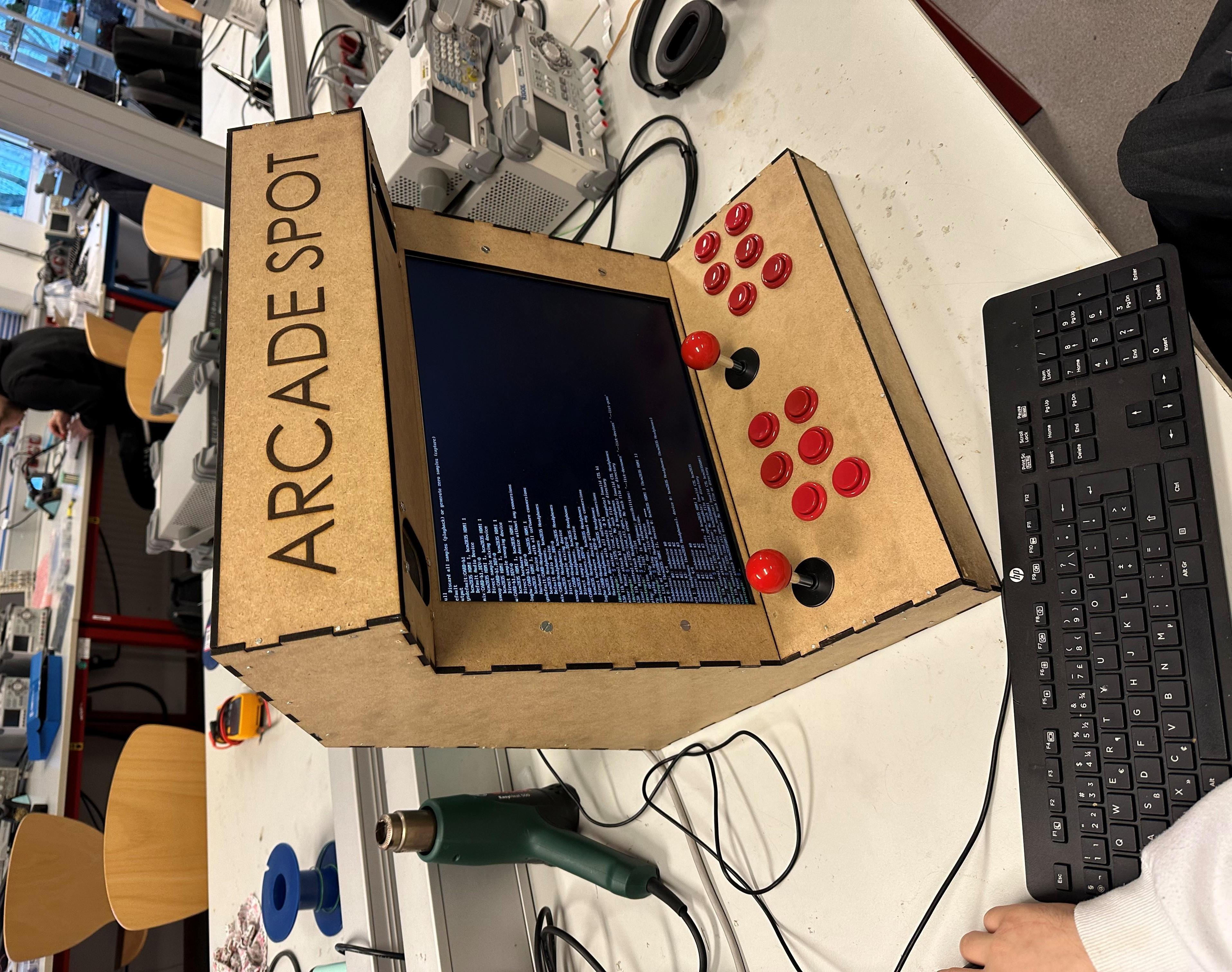 Arcade Spot Project Machine
