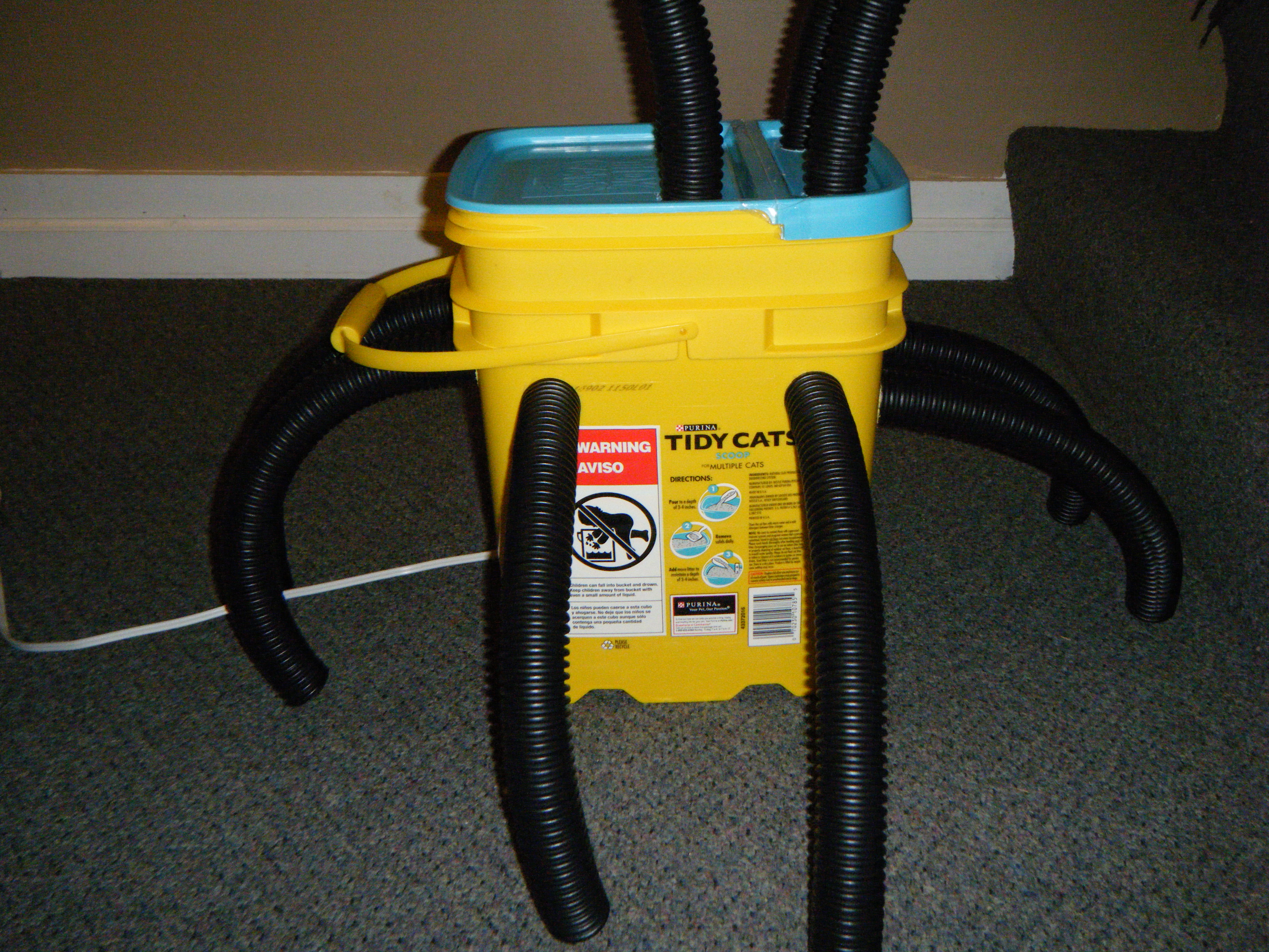 Boot/Glove Dryer from Exhaust Fan