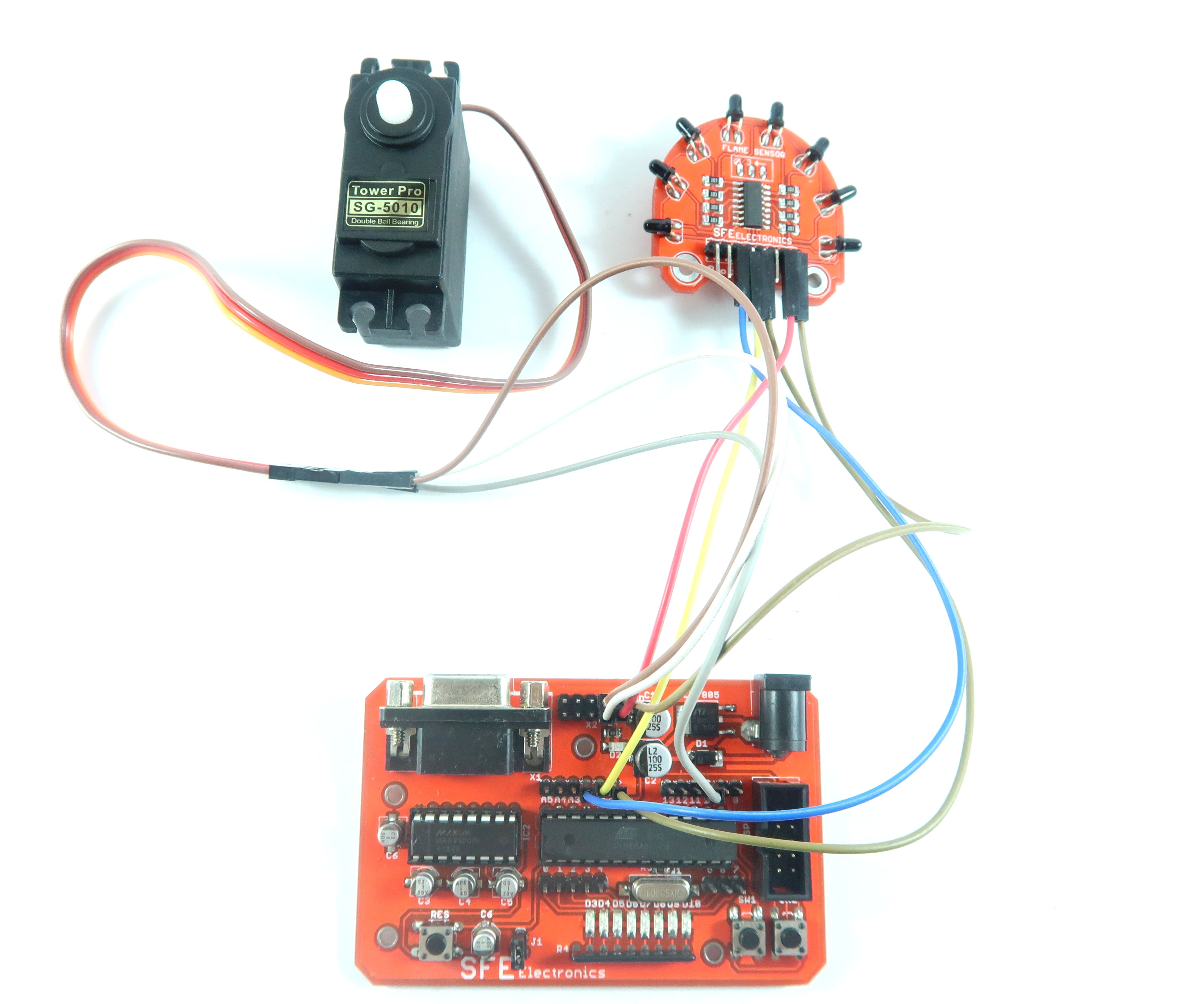 How to Track Fire With Flame Sensor