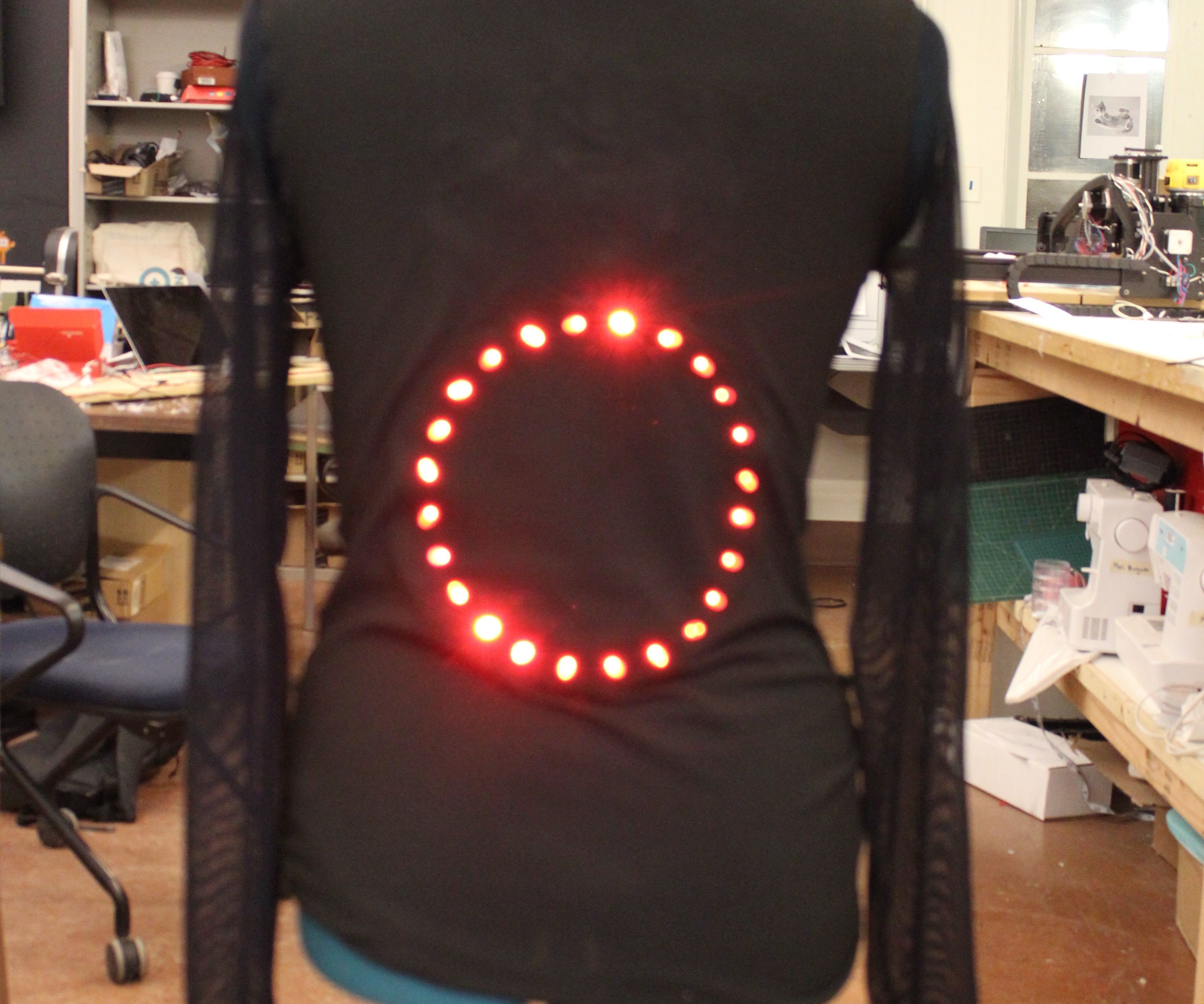 Cartwheel Accelerometer Shirt