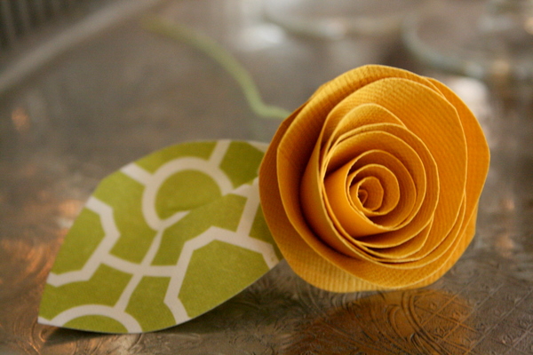 Rolled Paper Flowers