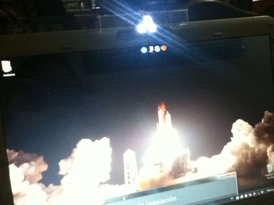 Laptop keyboard light