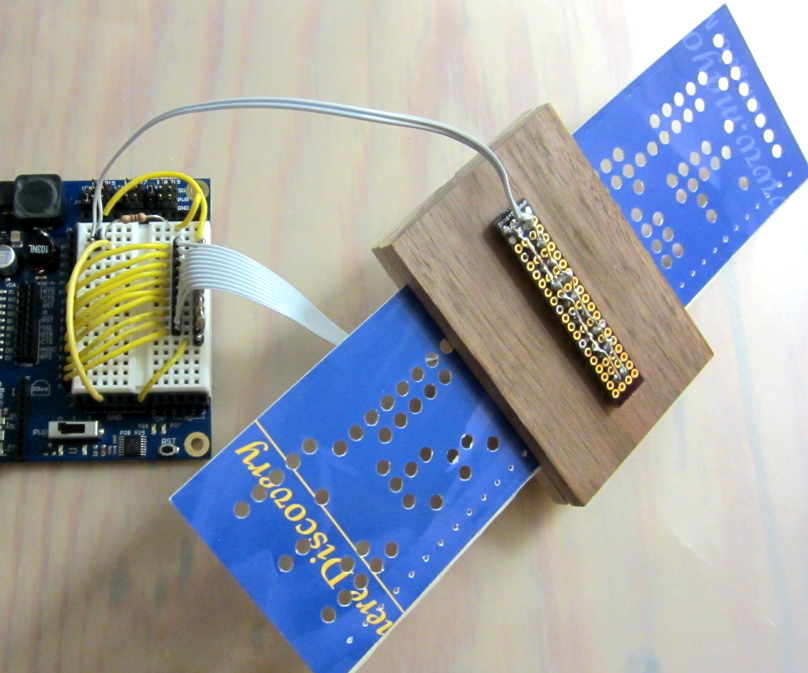 DIY Paper Tape/Punch Card Maker and Reader