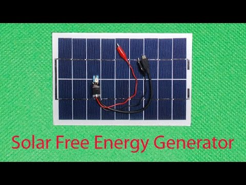 Solar Free Energy Project Magnet Motor Free Energy Generator Homemade Mini Generator DIY Electricity