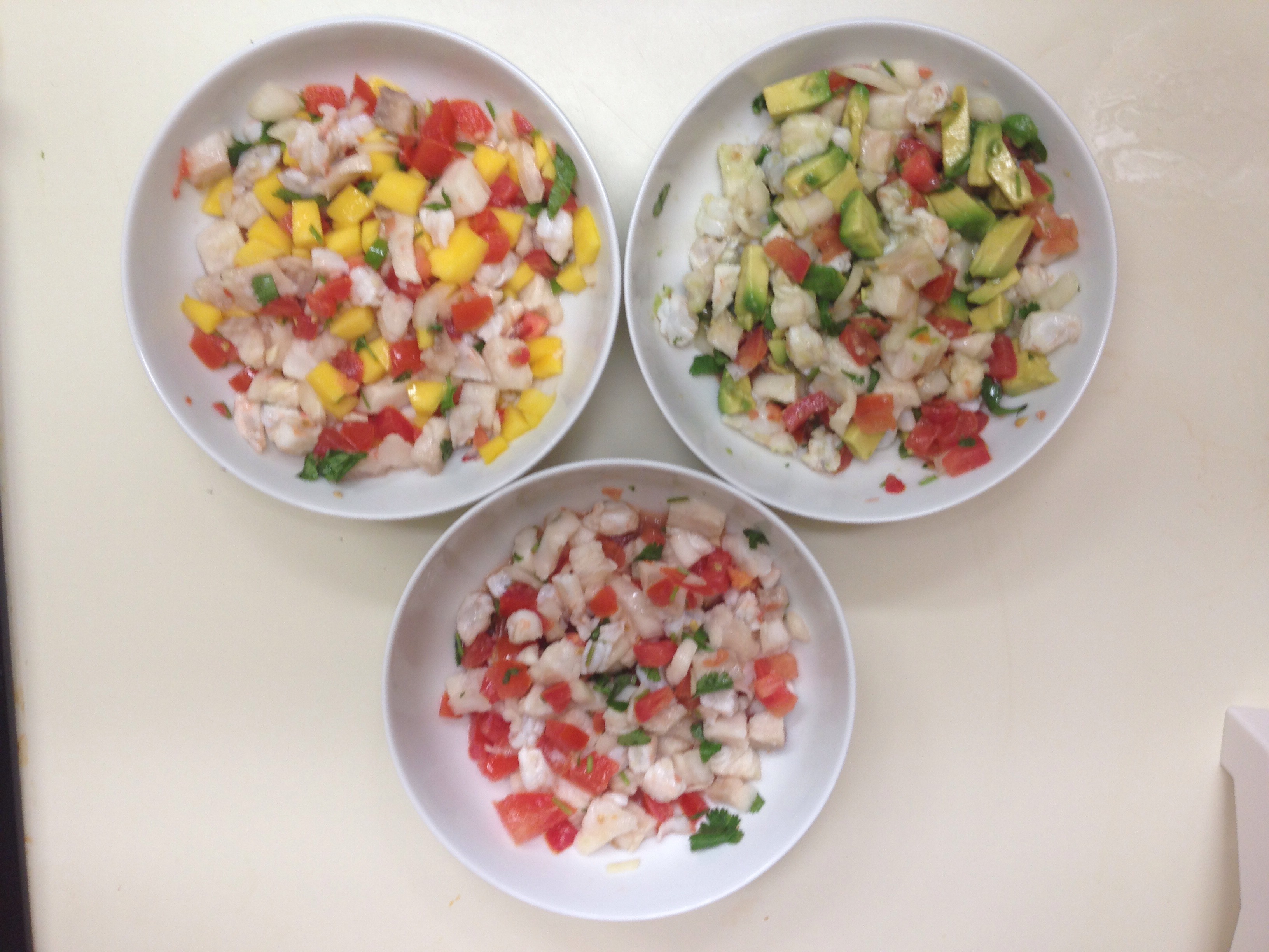 3 Simple Ceviches