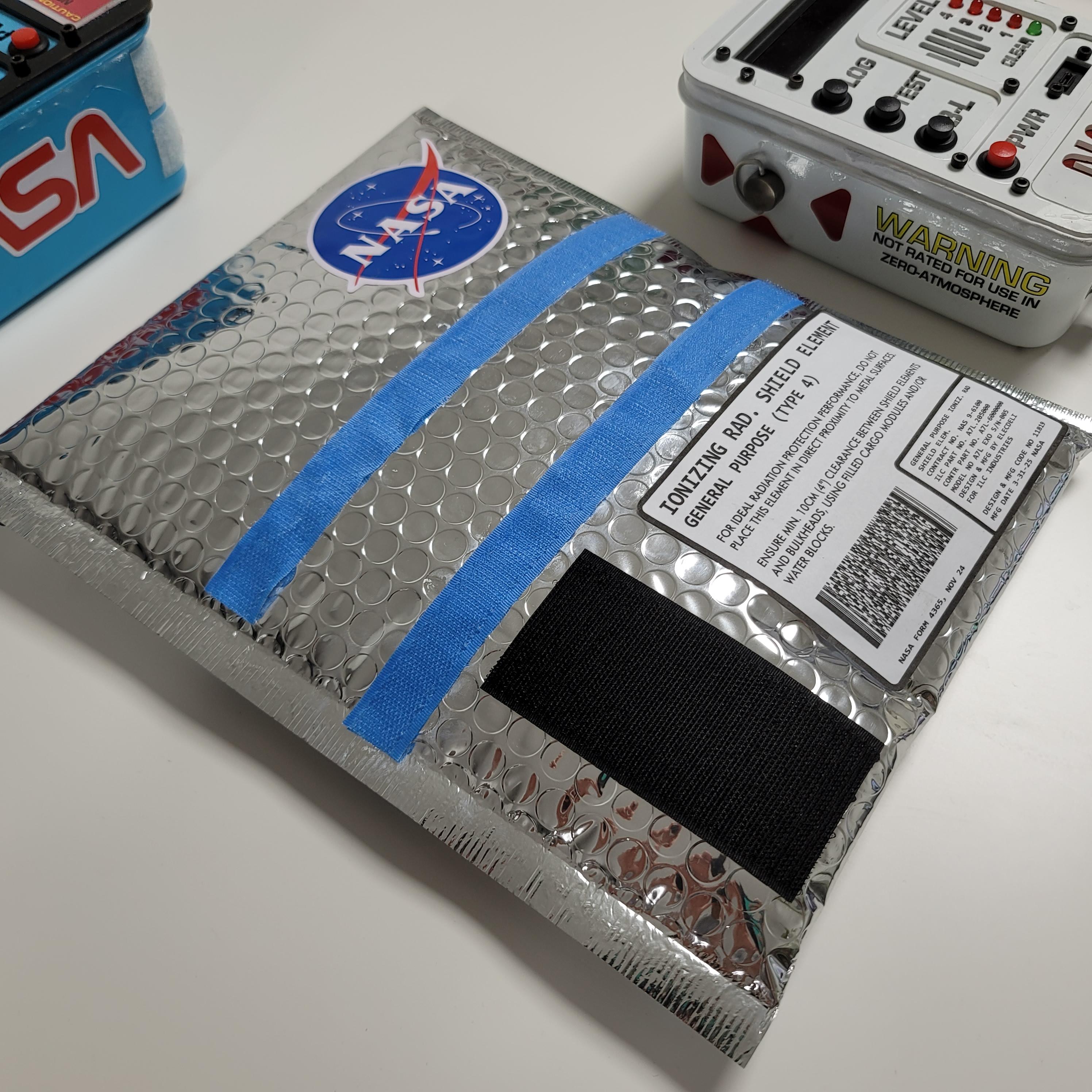 Cosmic Radiation Shielding Plate for Space!