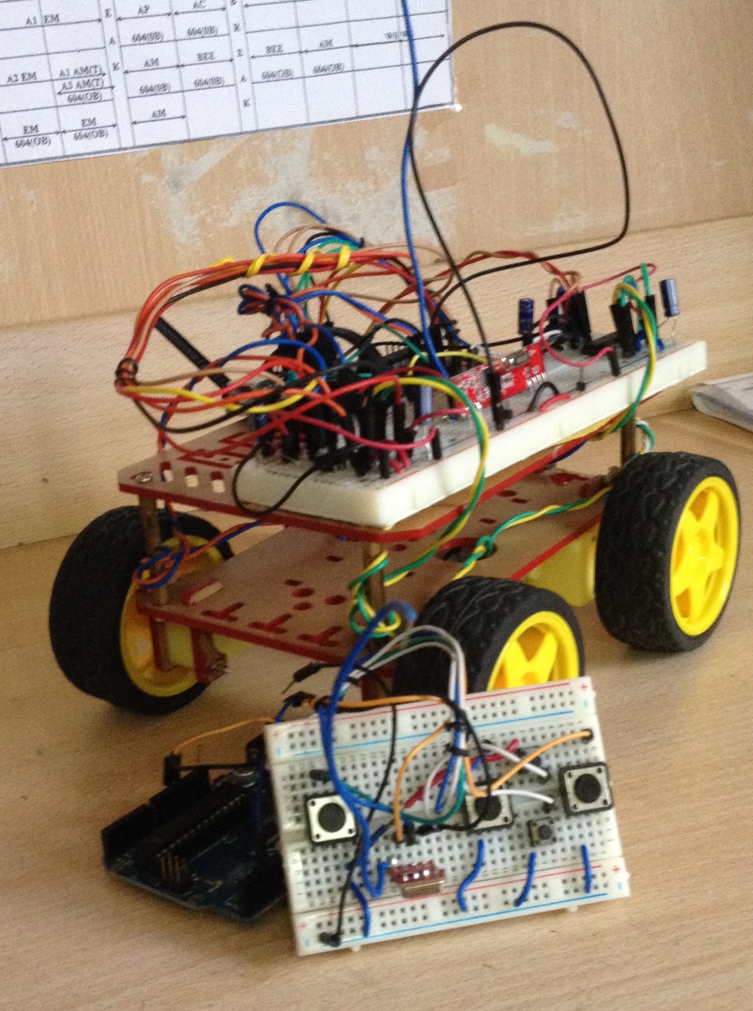 Wirelessly Control a Robot Using Arduino and RF Modules !