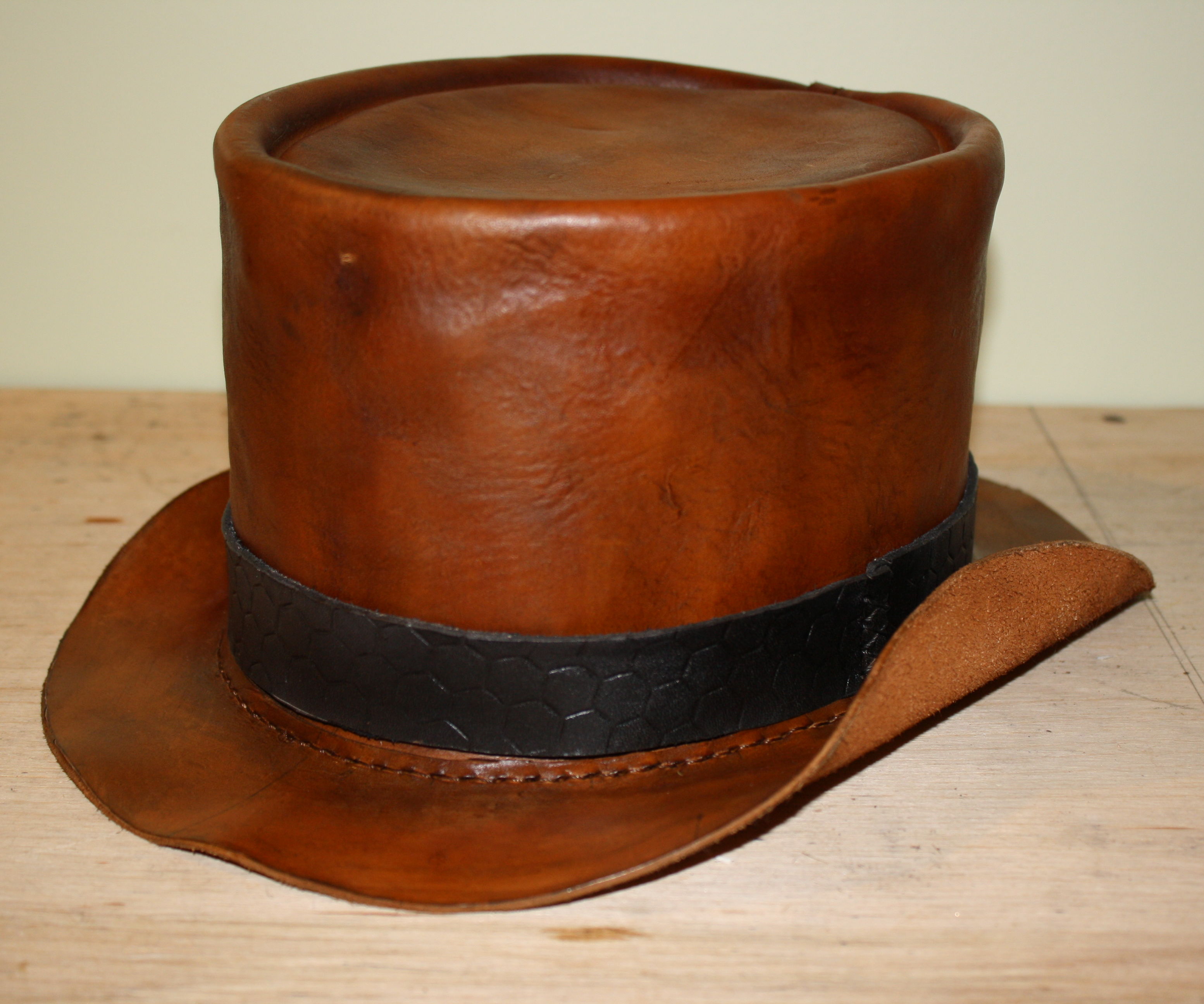 How to Make a Leather Hat